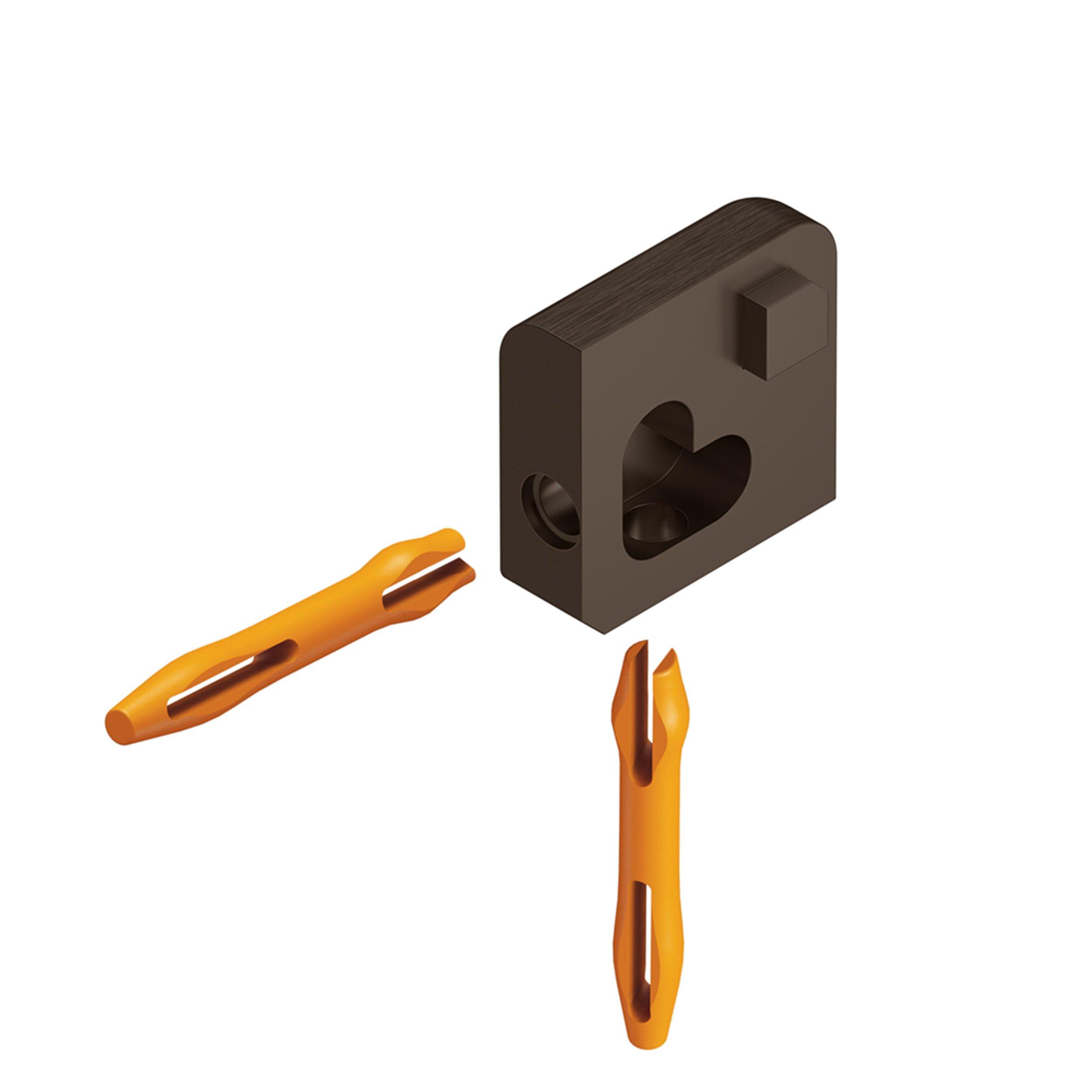 Schluter Jolly Out Corner 5/16in. Brushed Antique Bronze