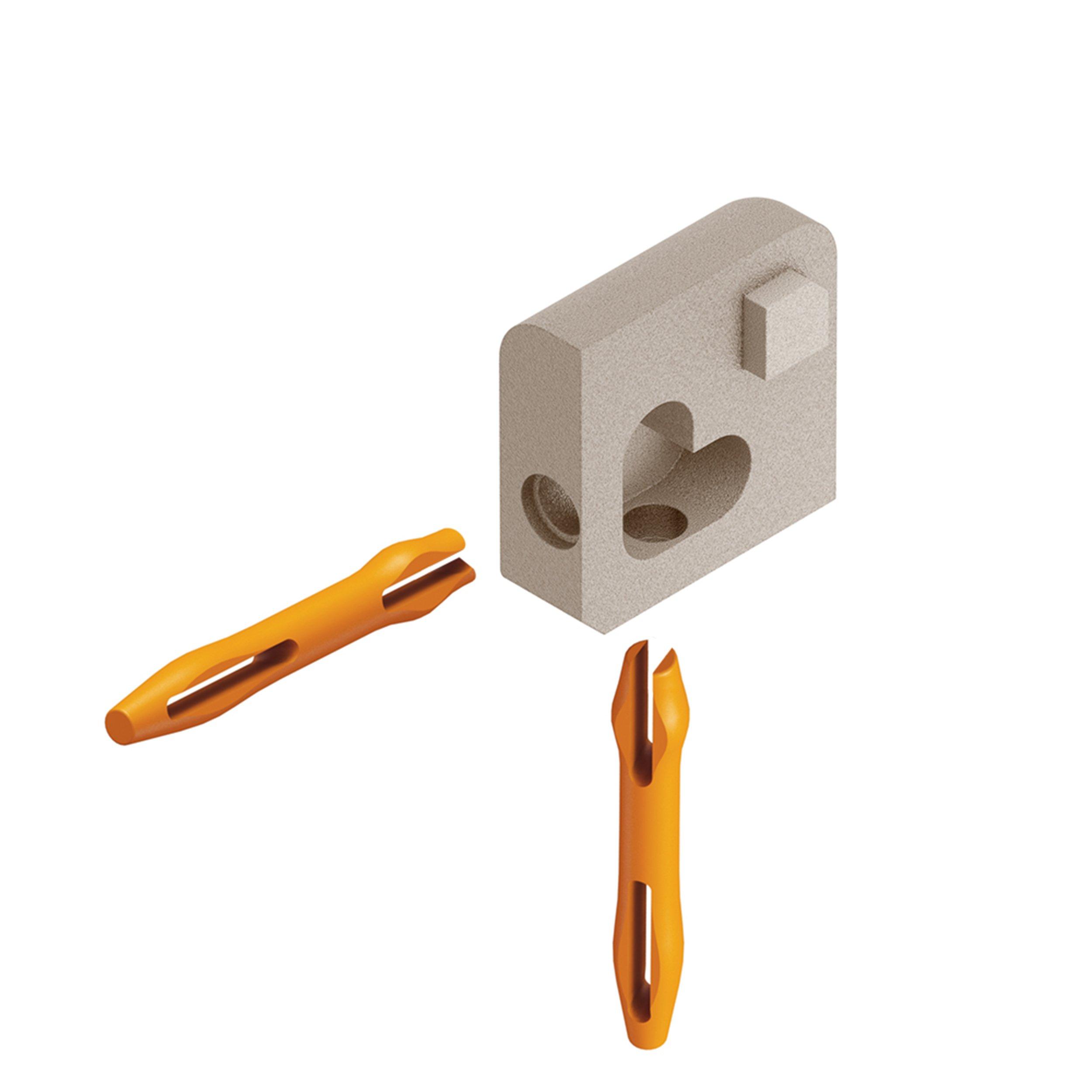 Schluter Jolly Out Corner 5/16in. Cream