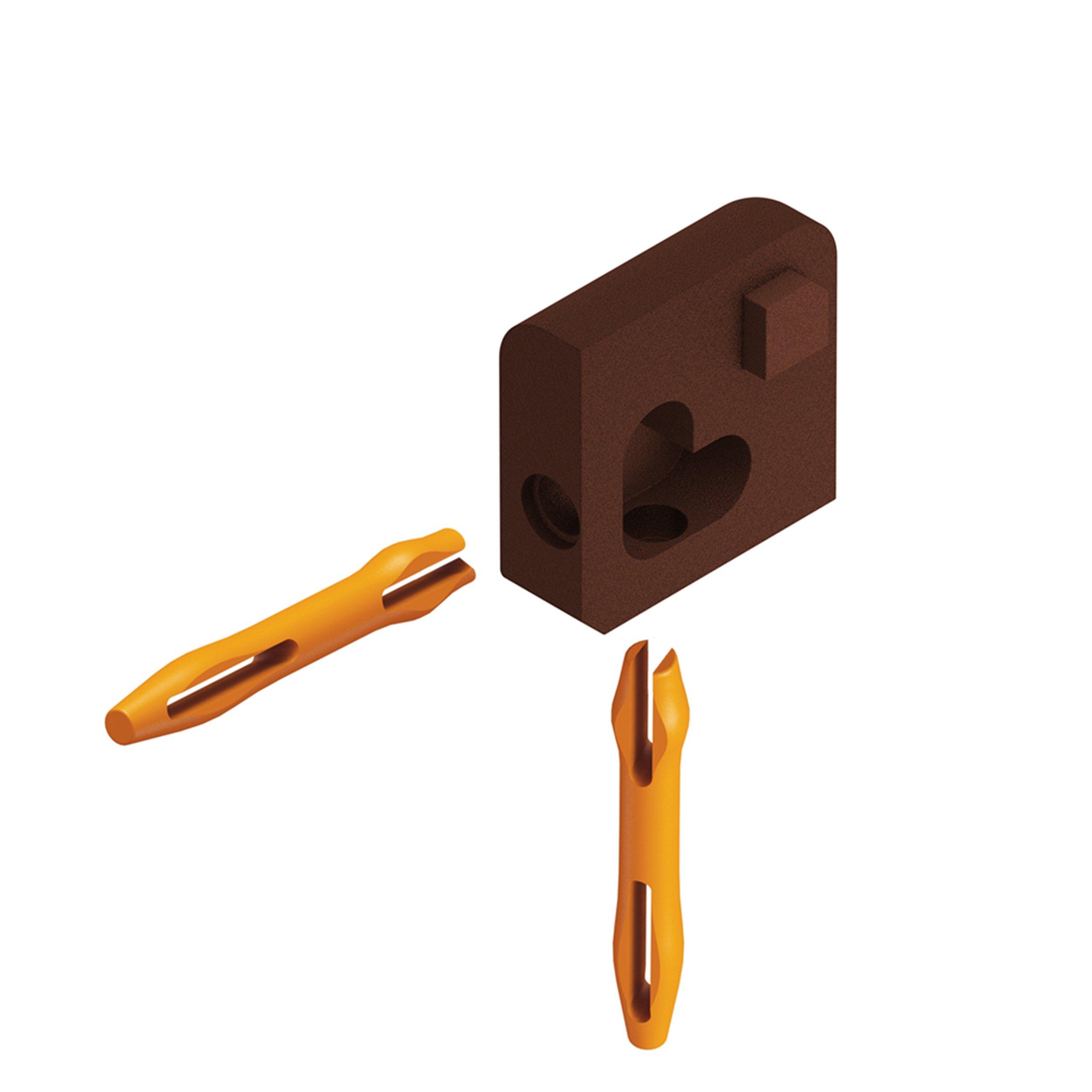 Schluter Jolly Out Corner 5/16in. Rustic Brown