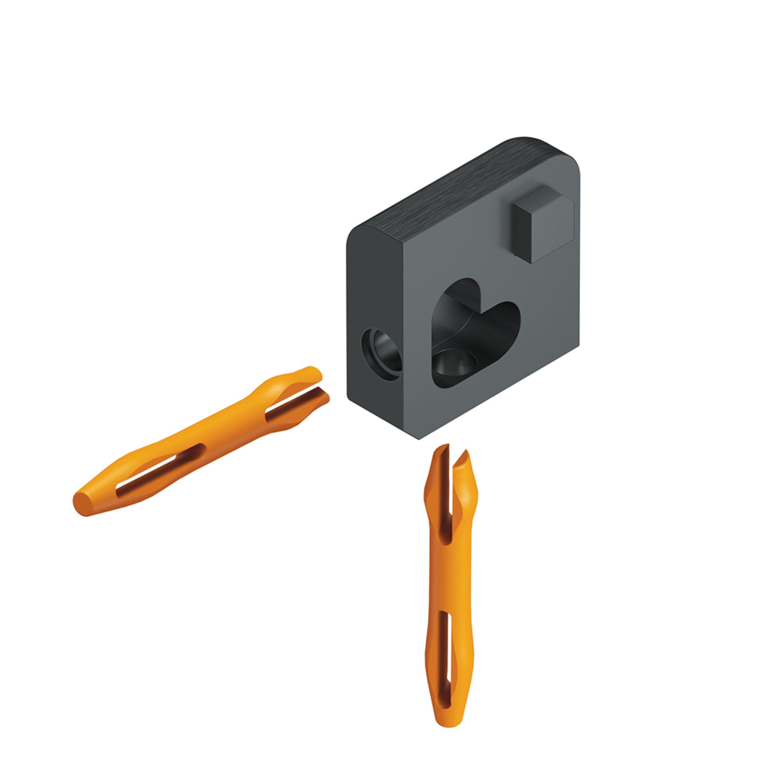 Schluter Jolly Out Corner 7/16in. Brushed Graphite