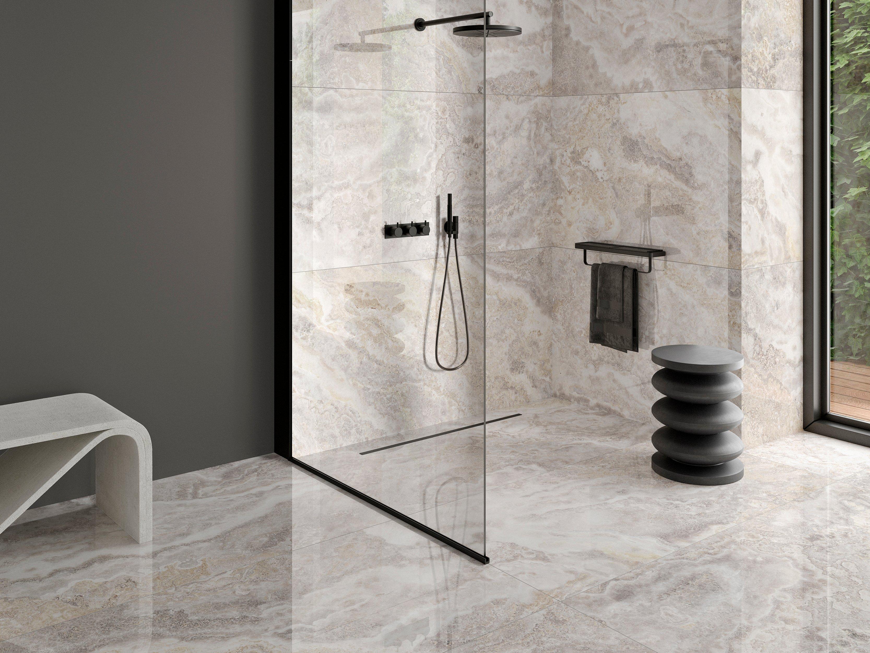 Mylos Greige Polished Porcelain Tile