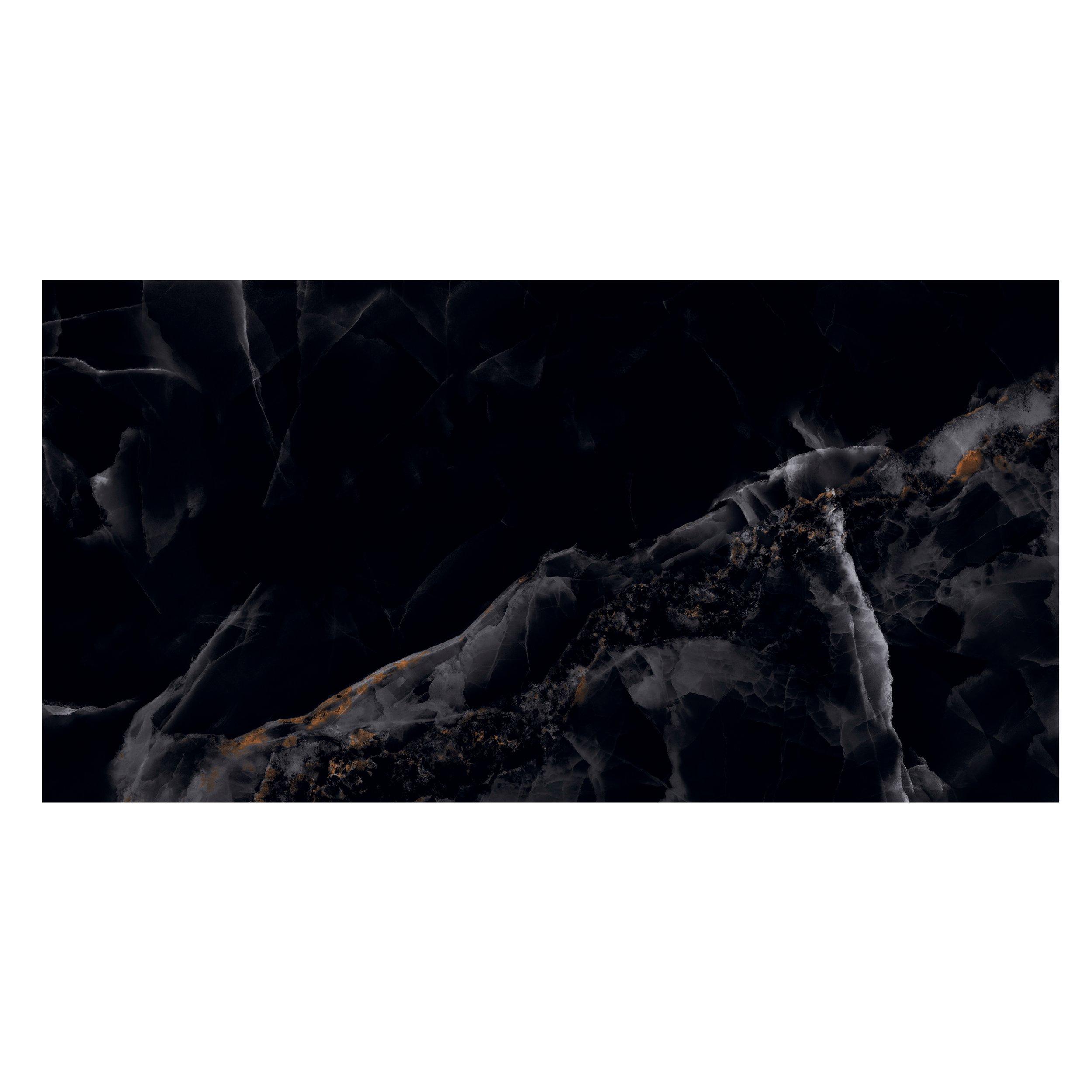 Monaco Noir Polished Porcelain Tile