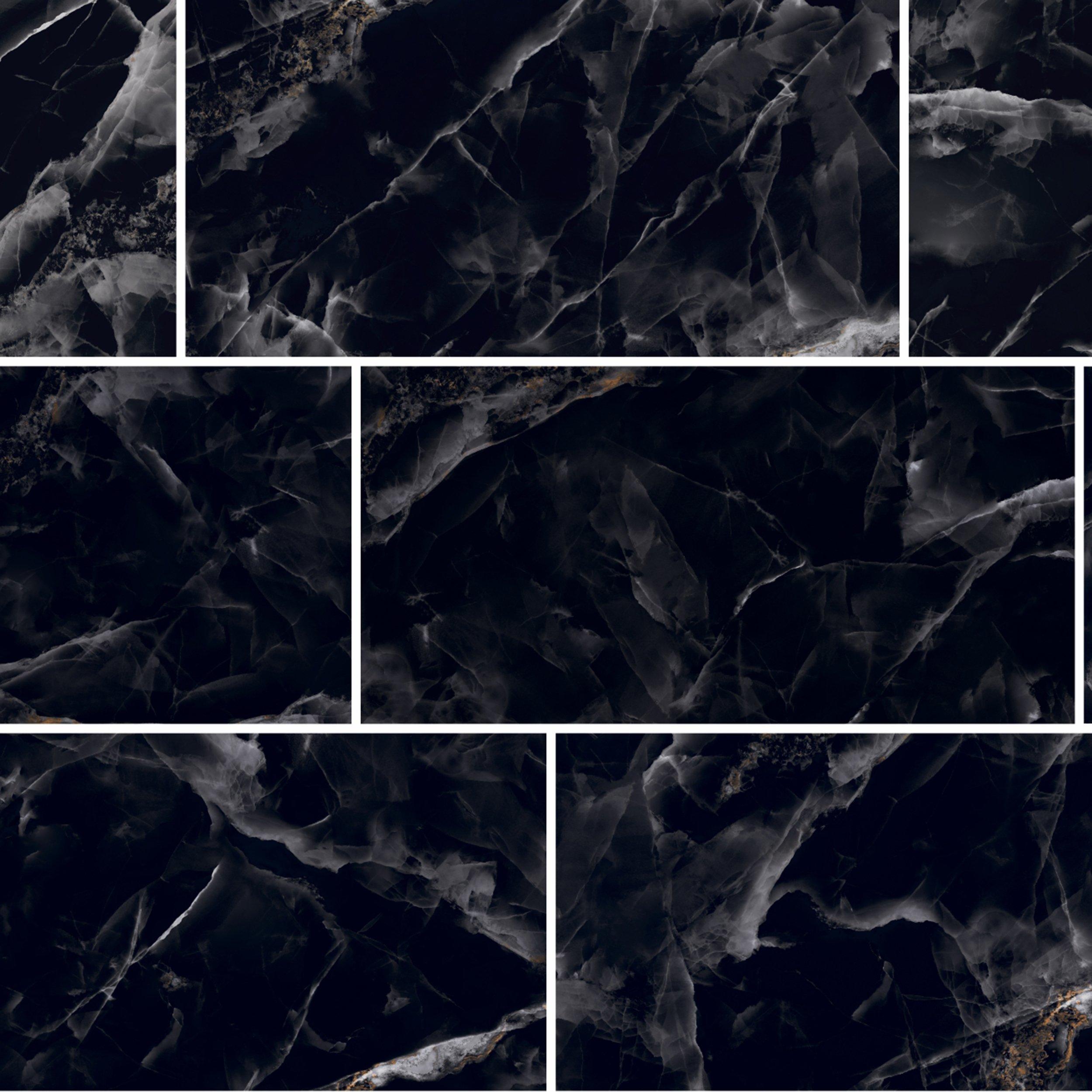 Monaco Noir Polished Porcelain Tile