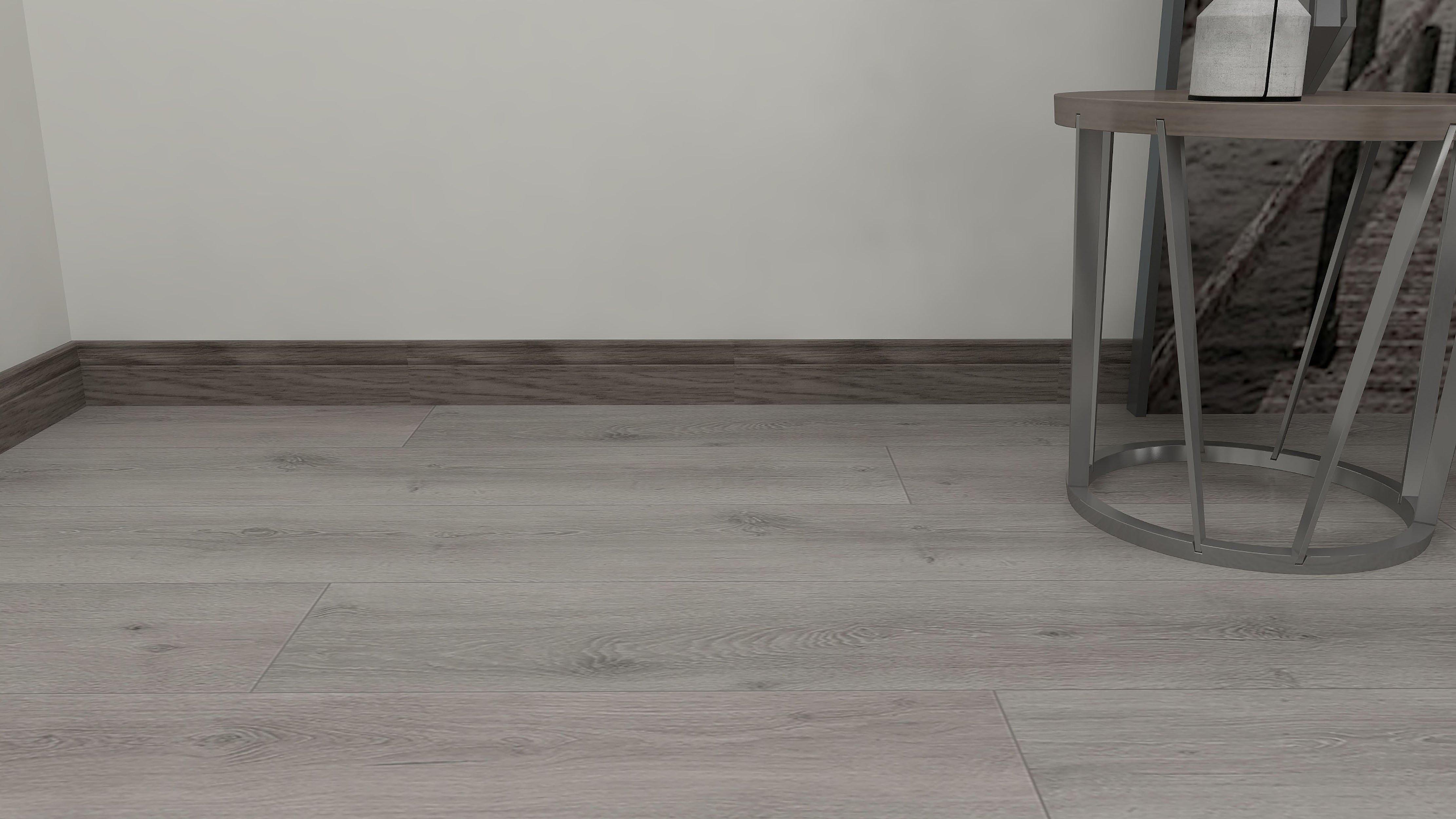 Earl Gray Waterproof Rigid Core Luxury Vinyl Plank - Cork Pad