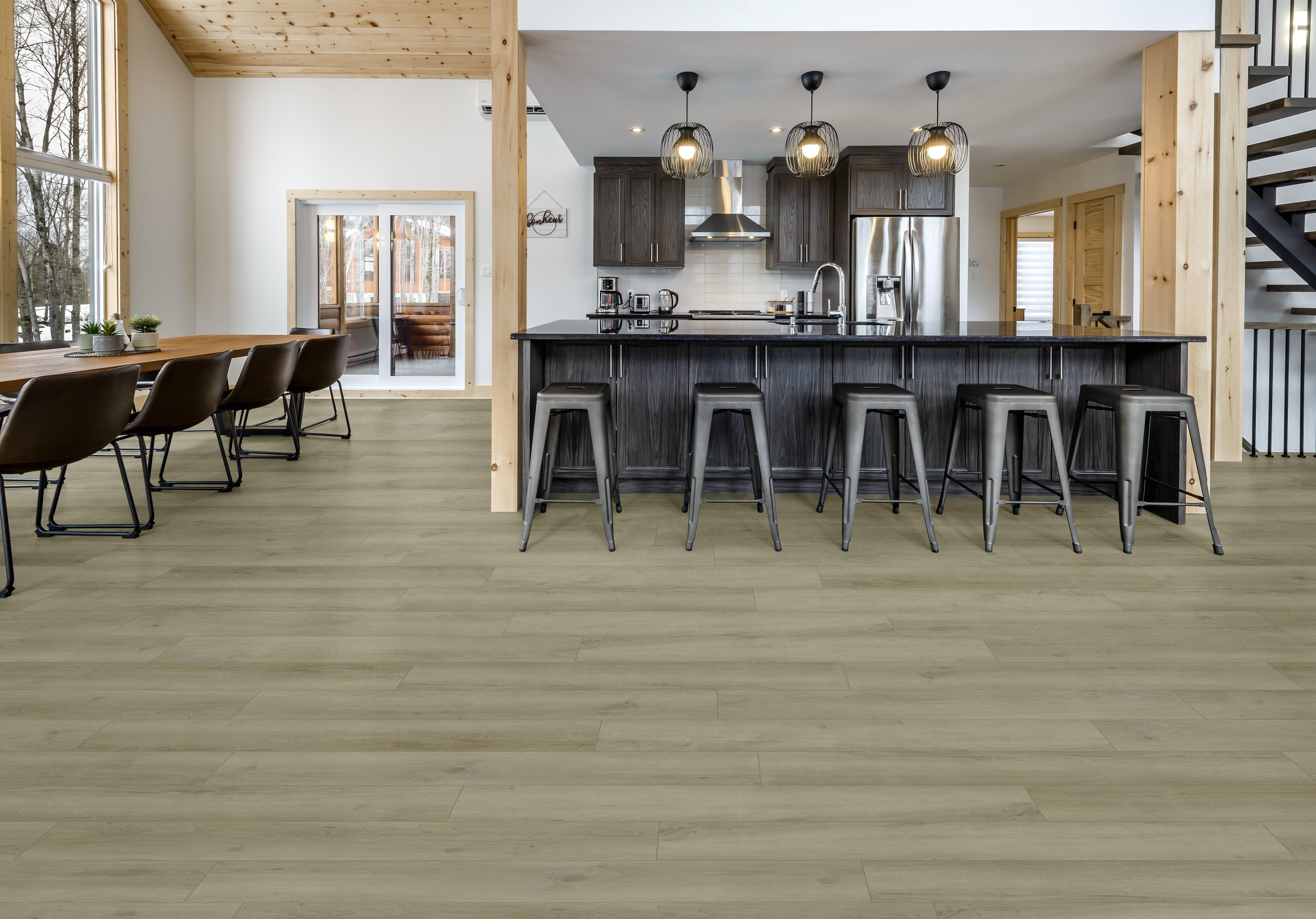 Palisades Park Waterproof Rigid Core Luxury Vinyl Plank - Cork Pad