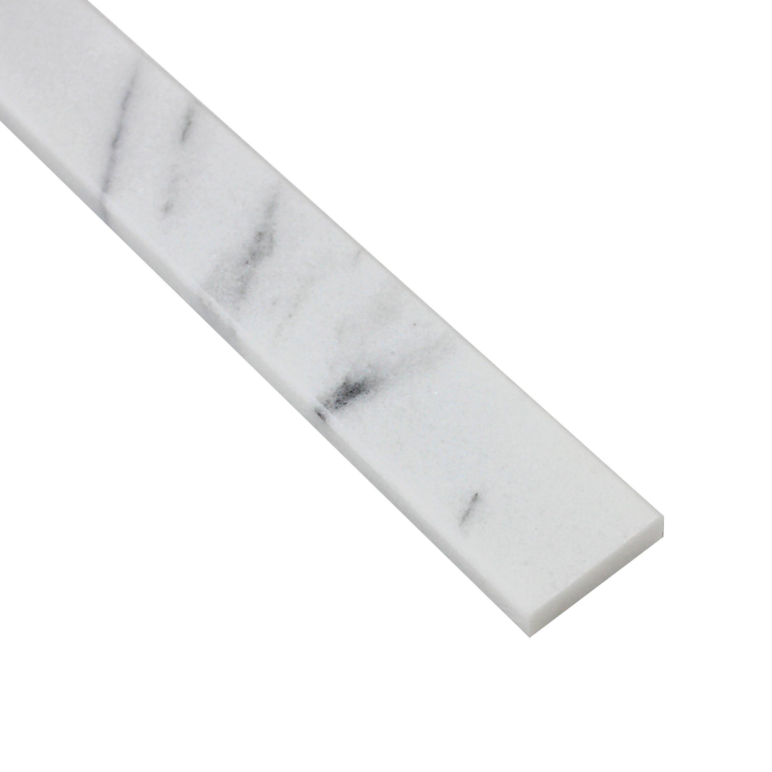 Lenox White Marble Threshold