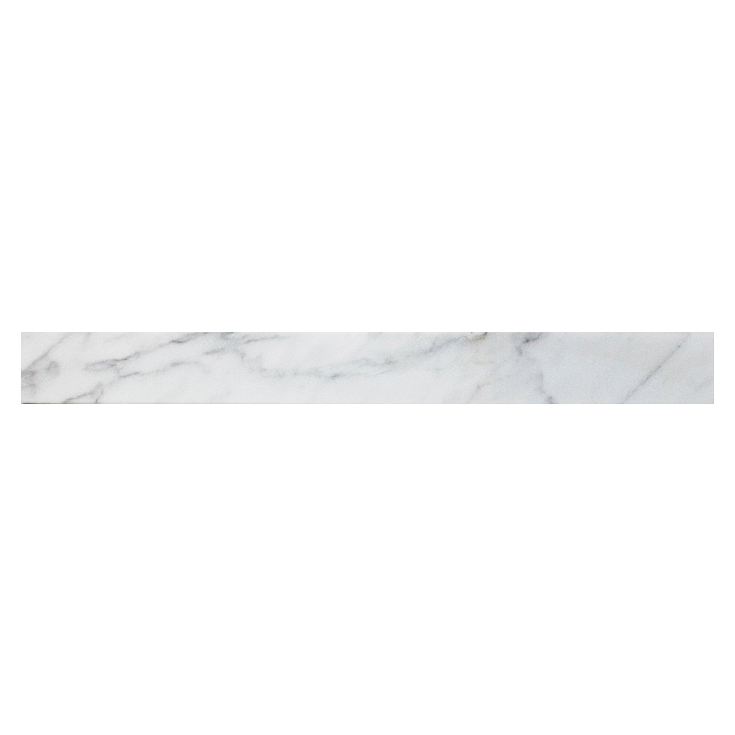Lenox White Marble Threshold