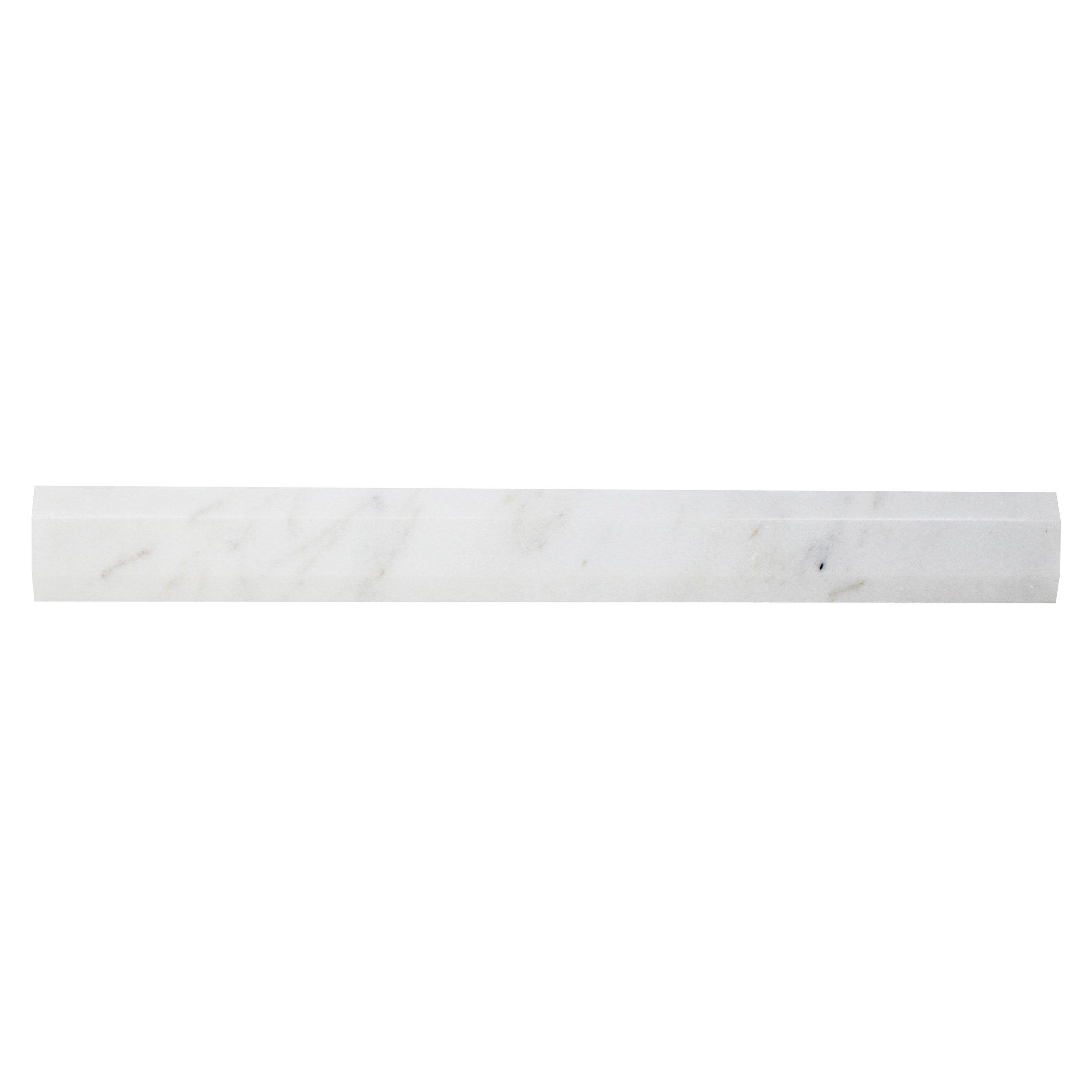 Lenox White Double Hollywood Marble Threshold