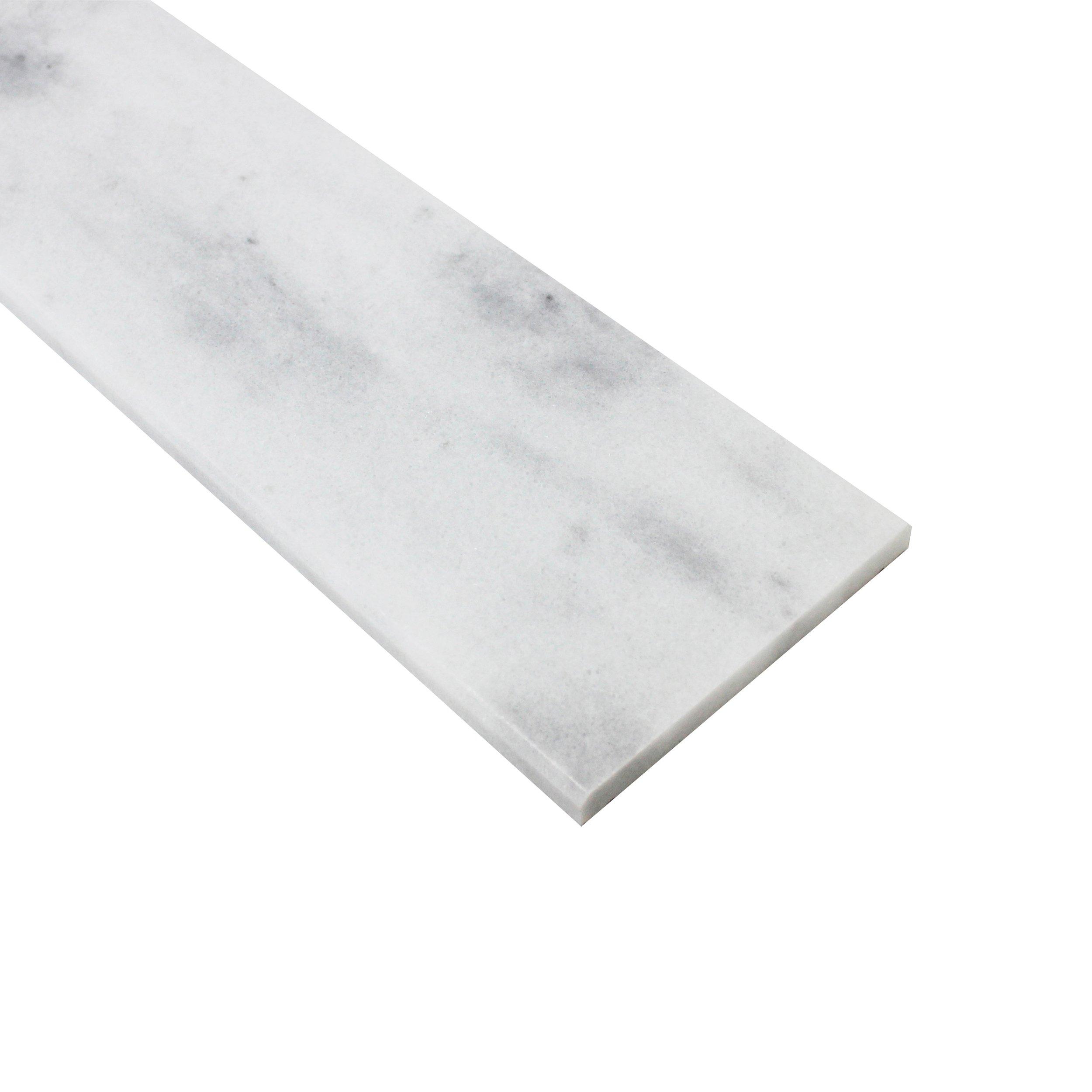 Lenox White Marble Threshold