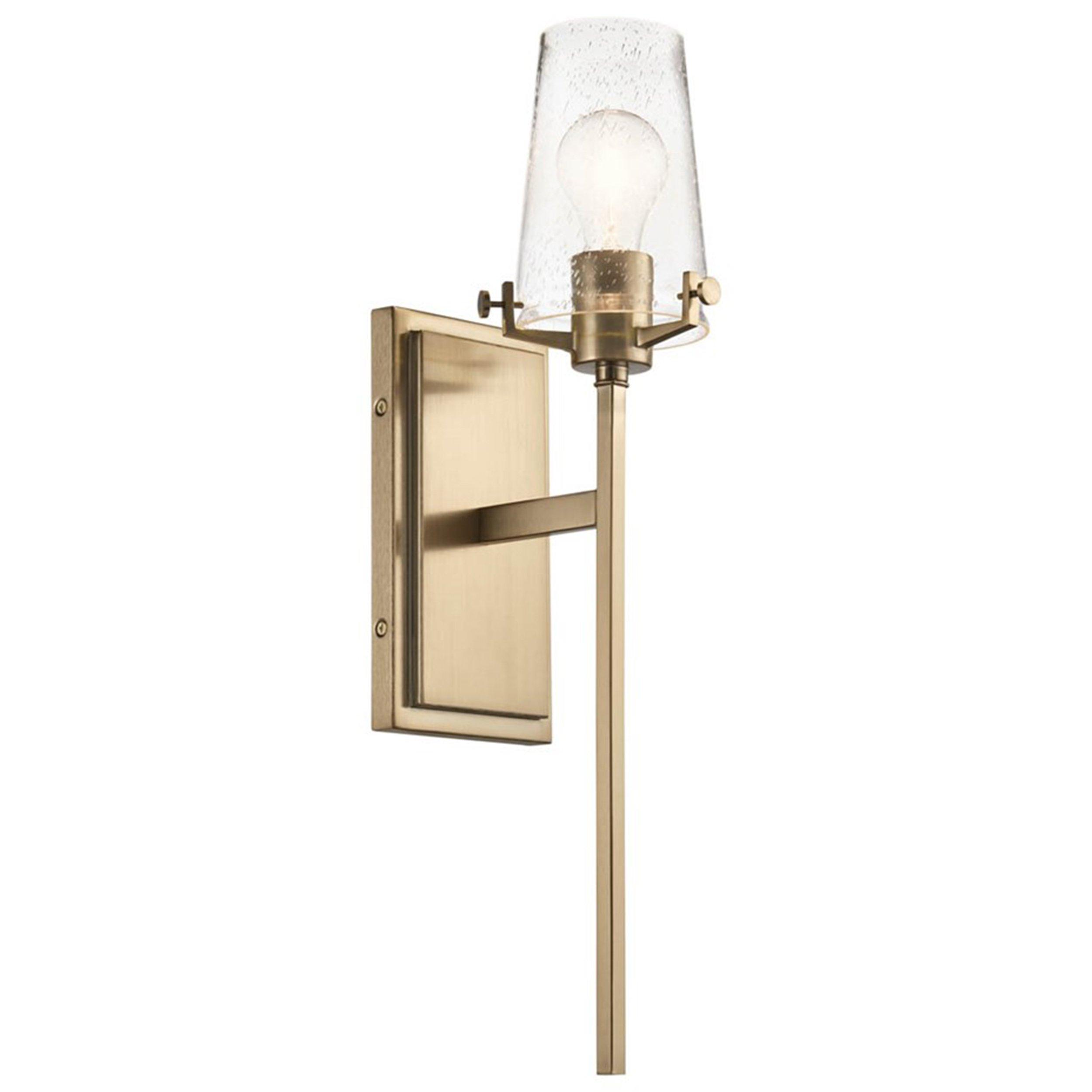 Alton Champagne Bronze Single Sconce