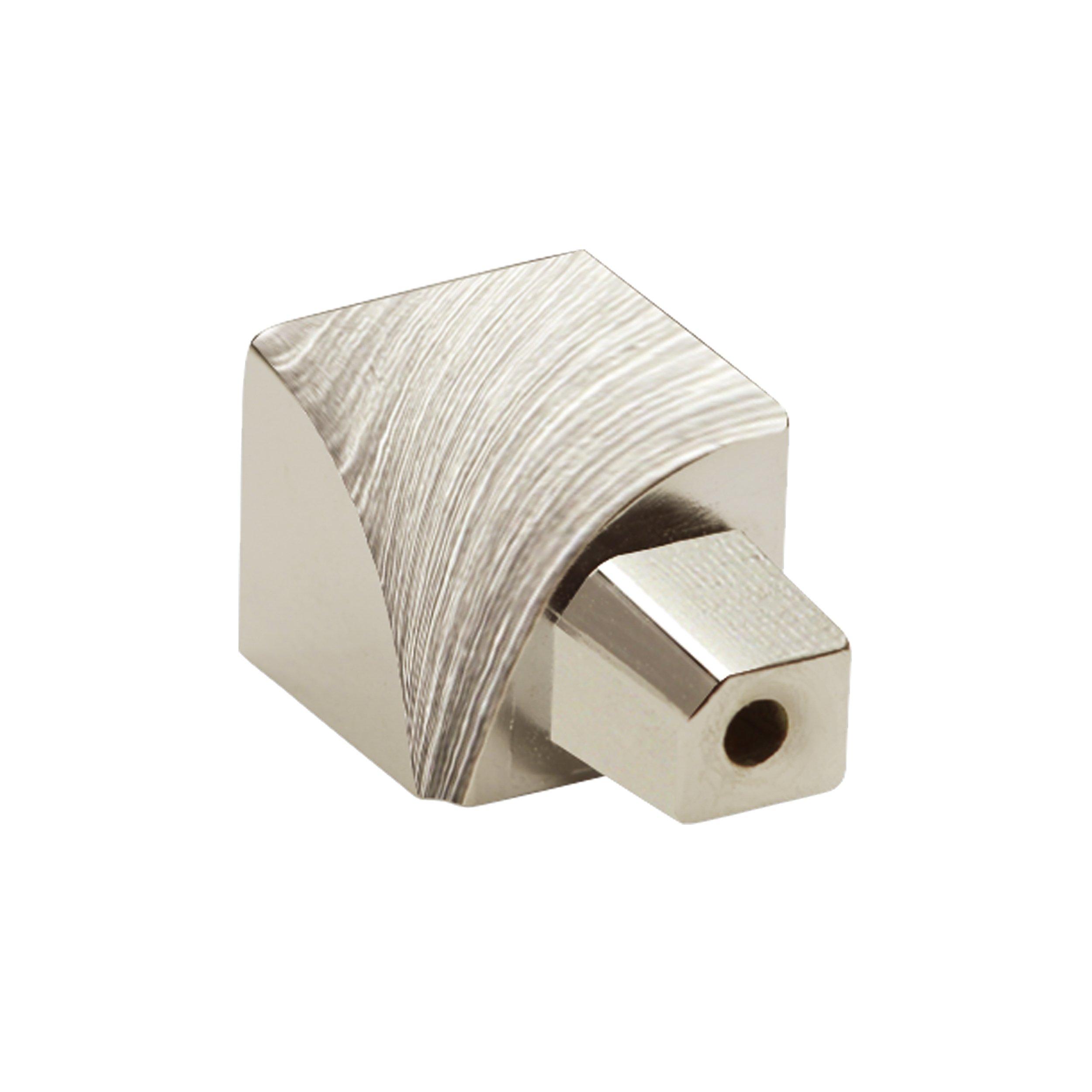 Laticrete Round Edge 3/8in. Brushed Nickel Inside Corner