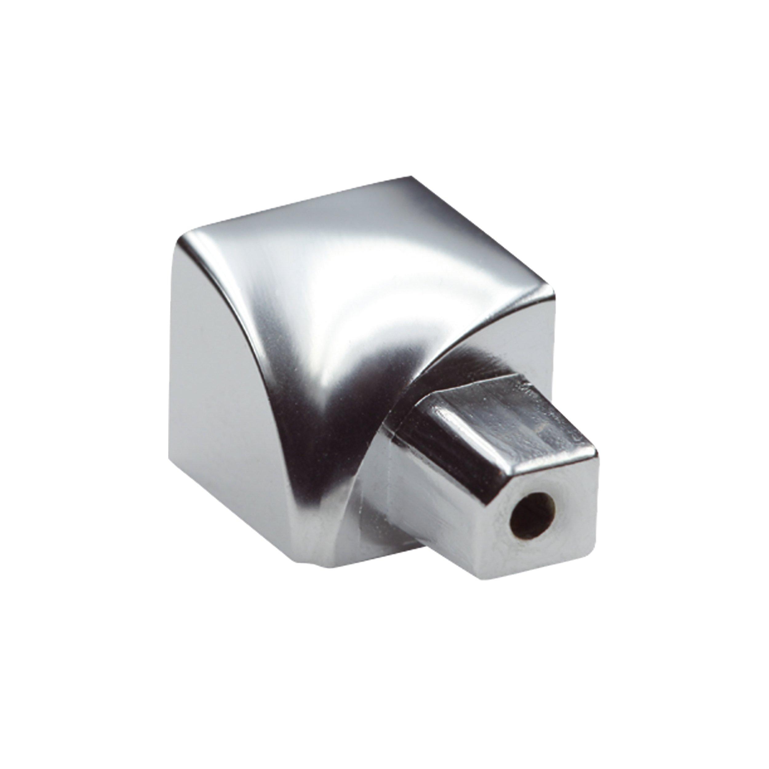 Laticrete Round Edge 3/8in. Polished Chrome Inside Corner