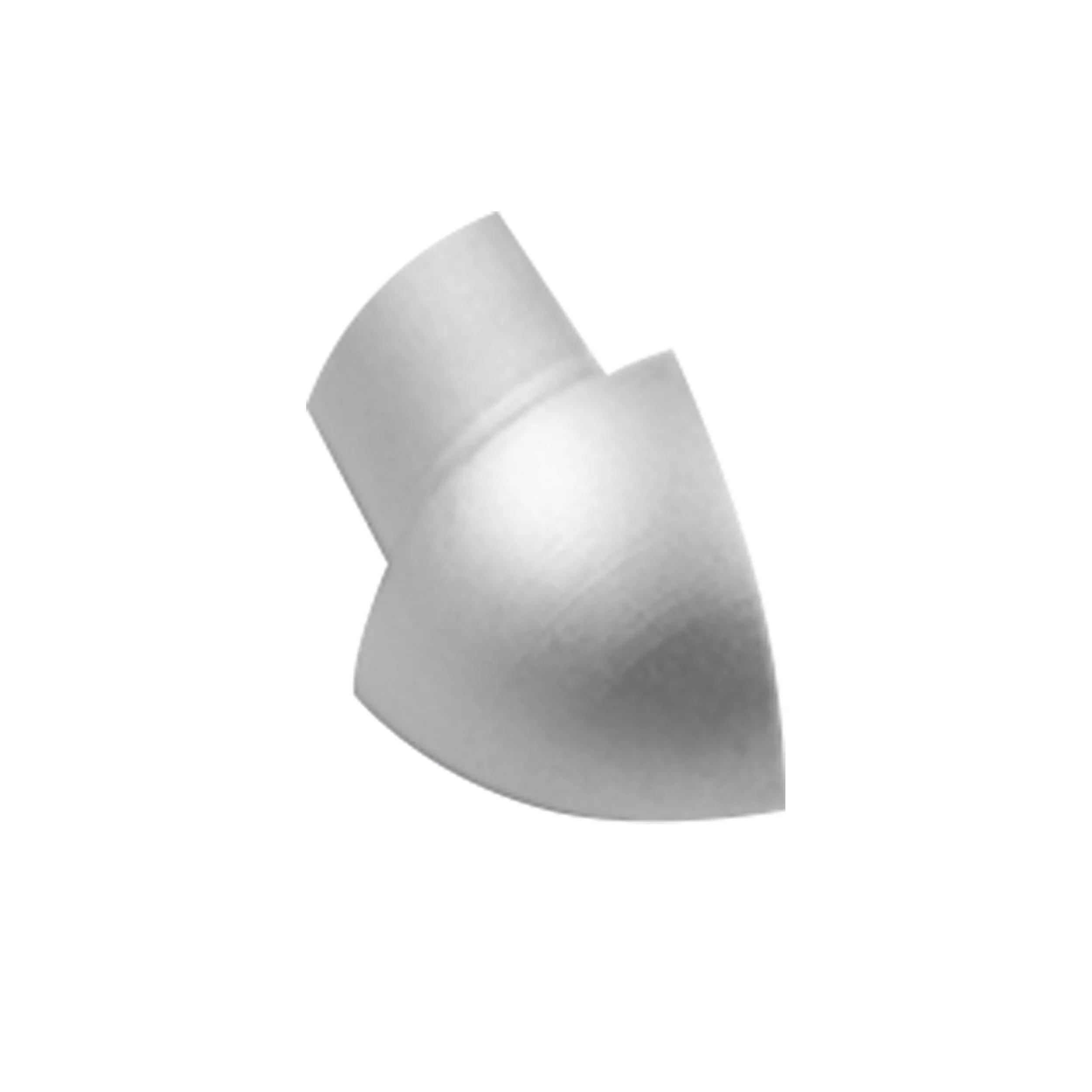 Laticrete Round Edge 3/8in. Satin Anodized Aluminum Outside Corner