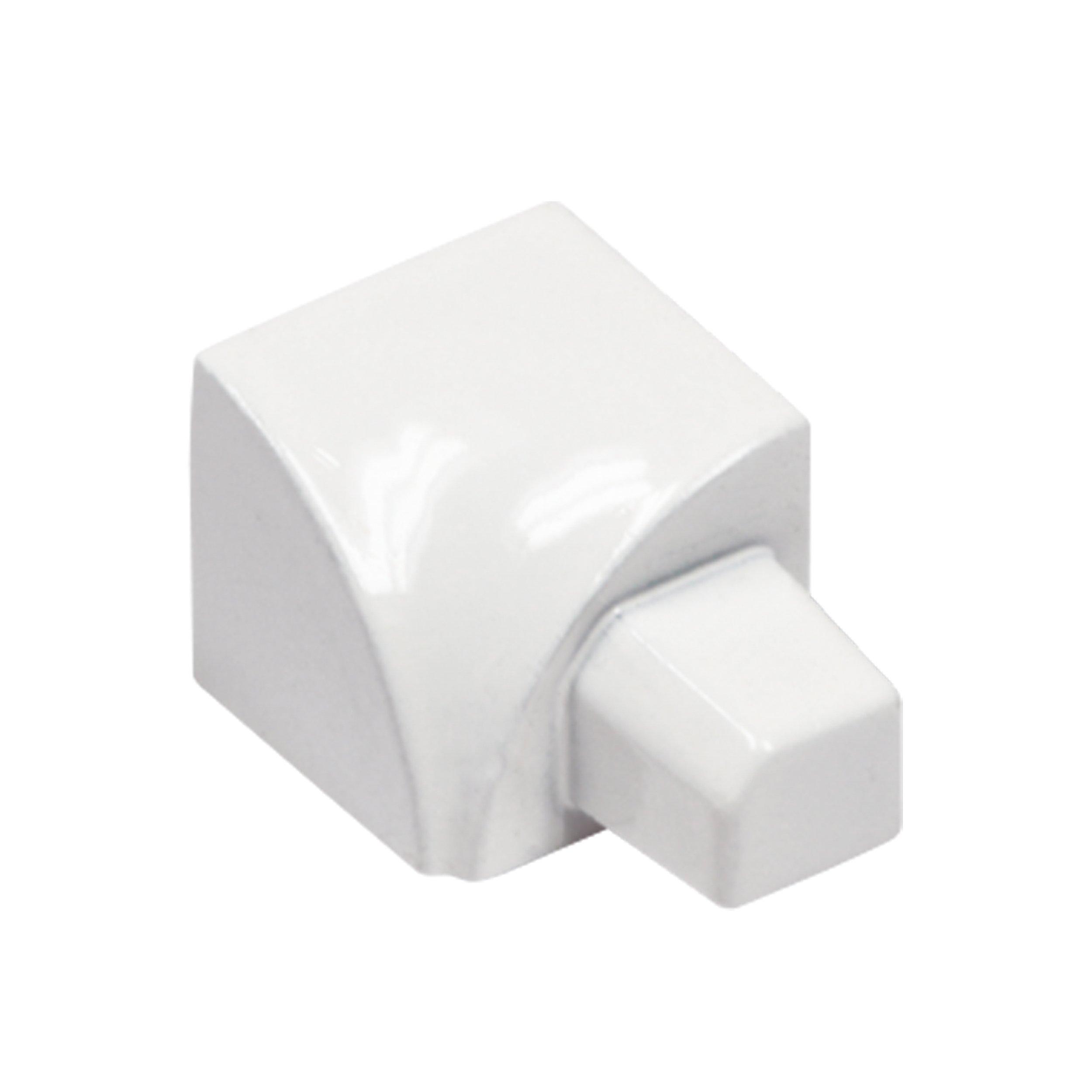 Laticrete Round Edge 3/8in. Brilliant White Inside Corner