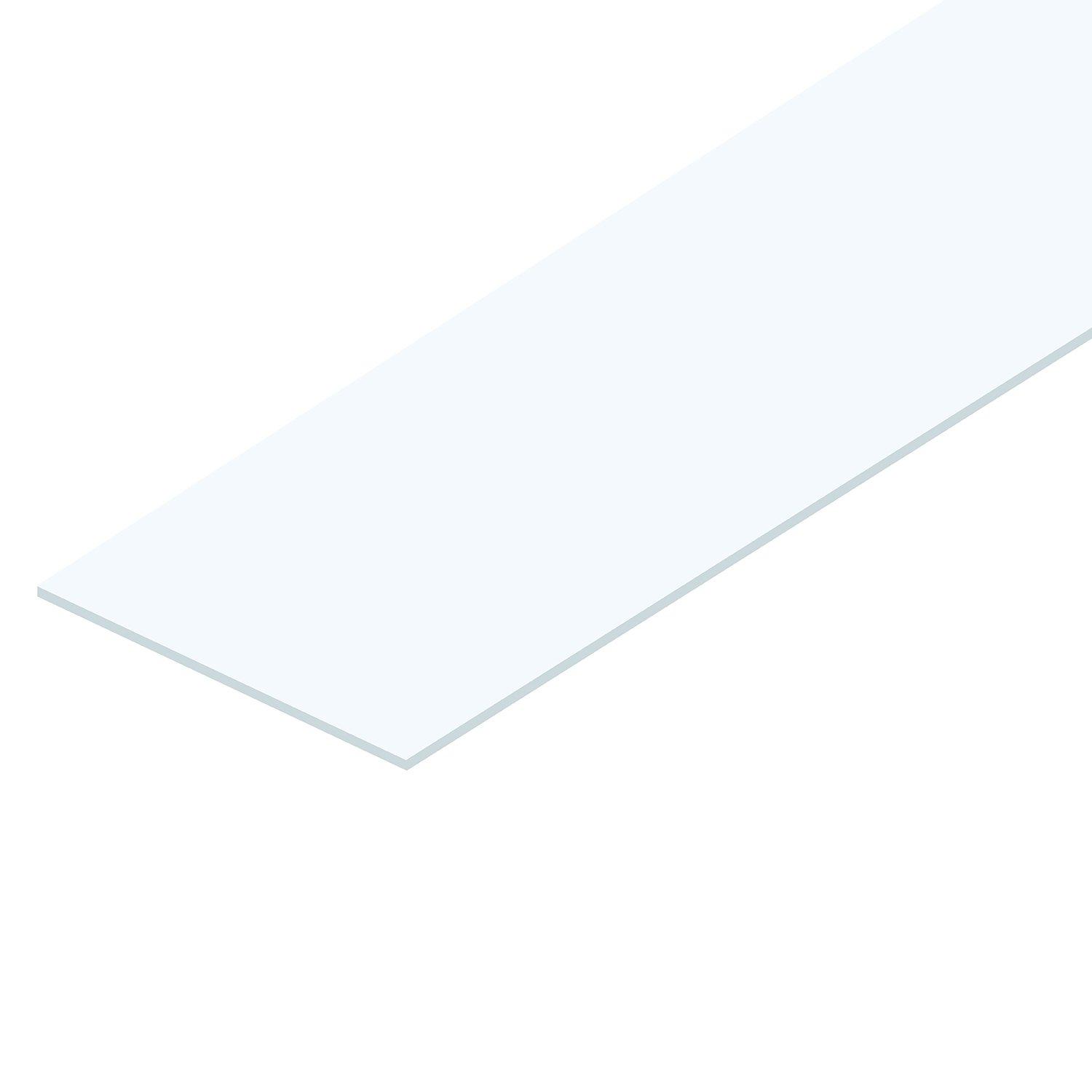 Laticrete L-Shape Edge 3/8in. Matte Brilliant White Profile