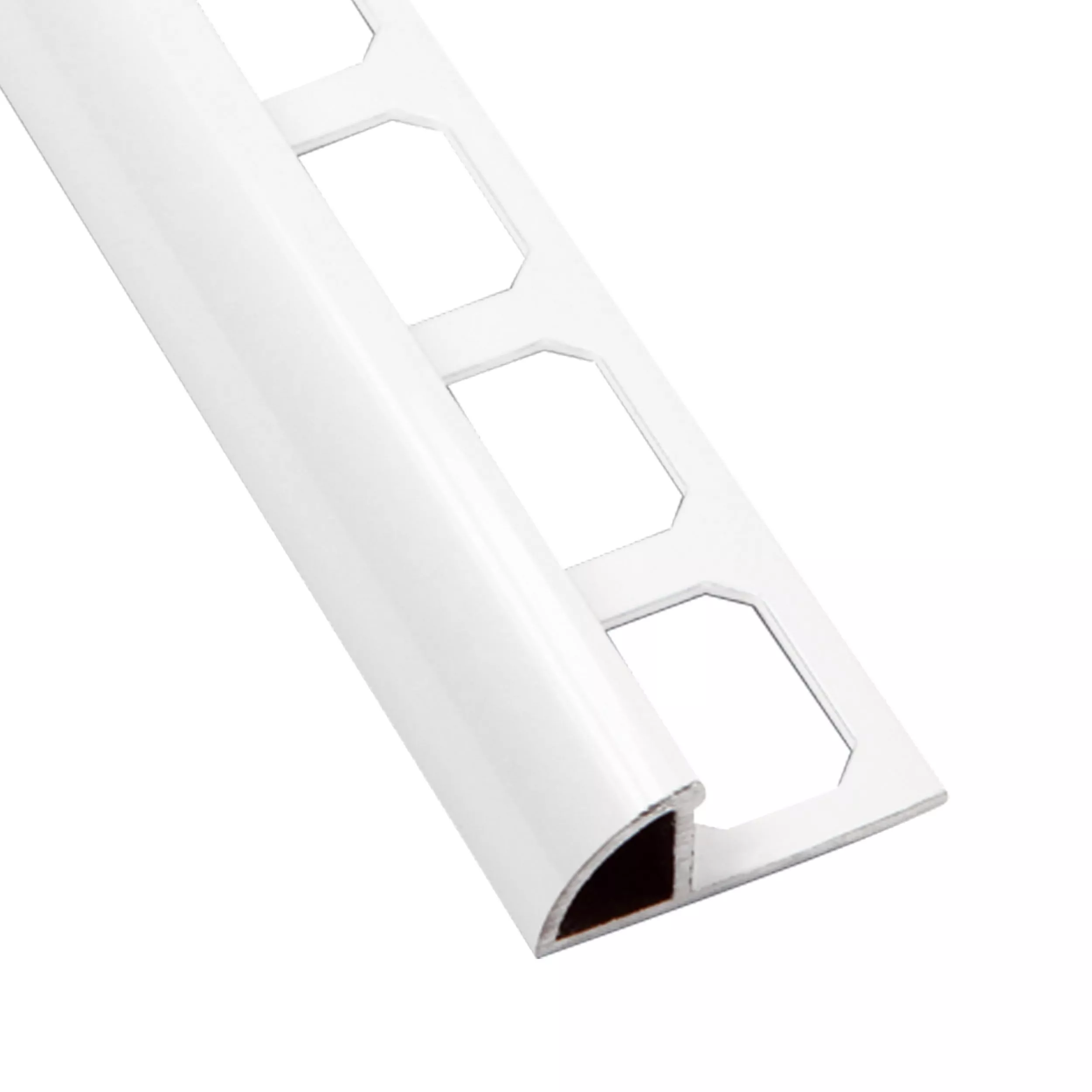 Laticrete Round Edge 3/8in. Brilliant White Profile
