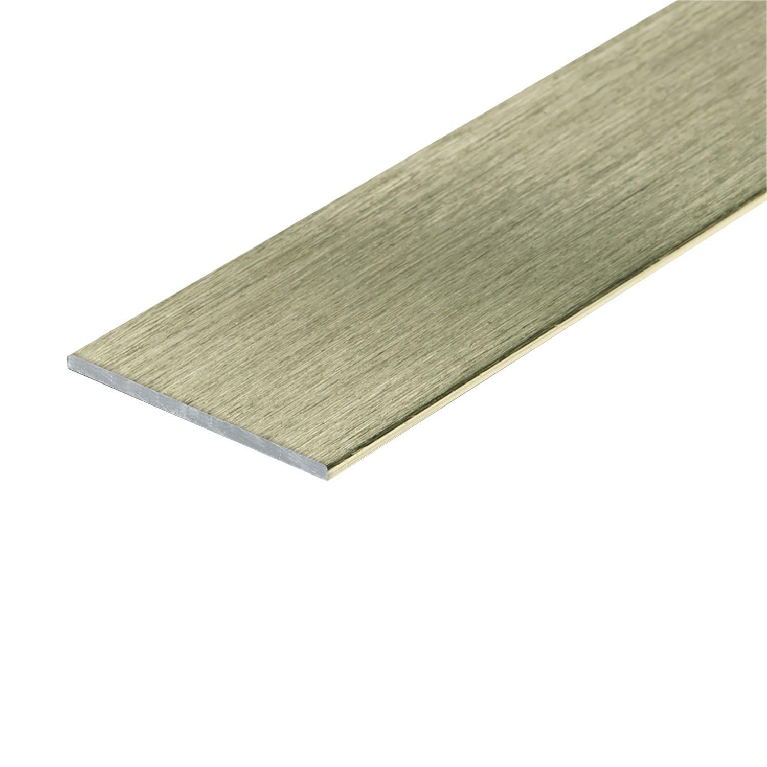 Laticrete L-Shape Edge 3/8in. Brushed Brass Profile