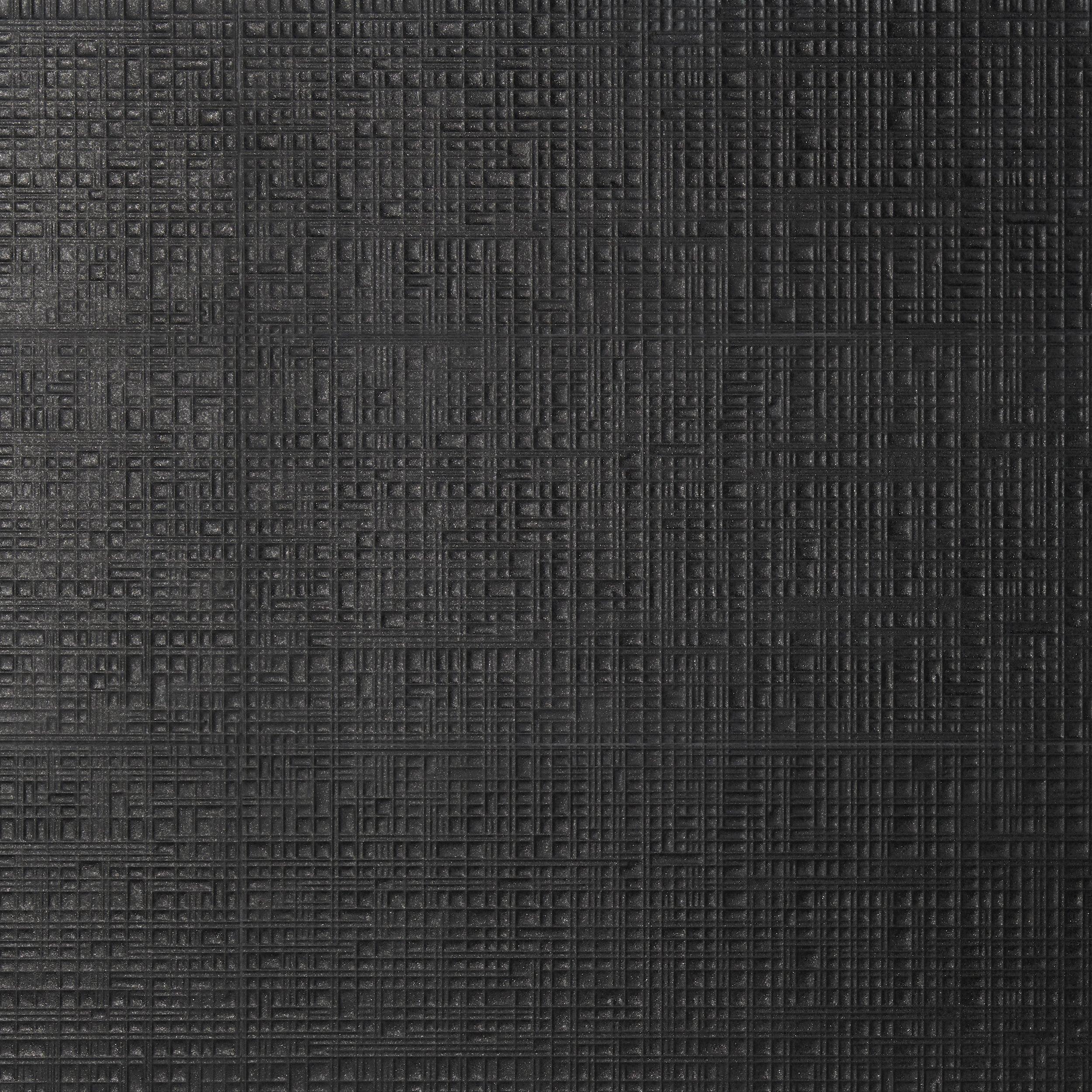 Nero Luna Basketweave Wall Tile