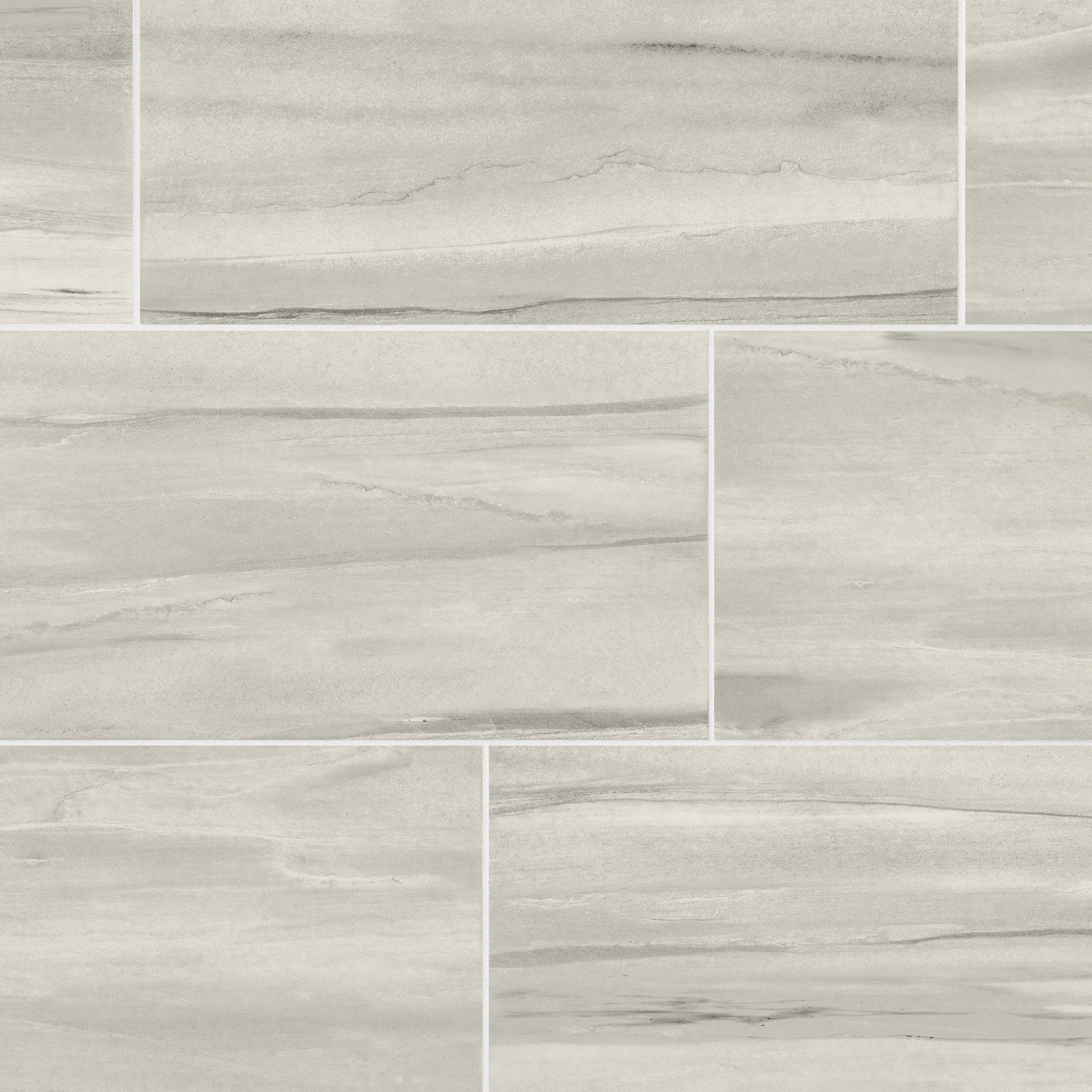 Avalon Ivory Porcelain Tile