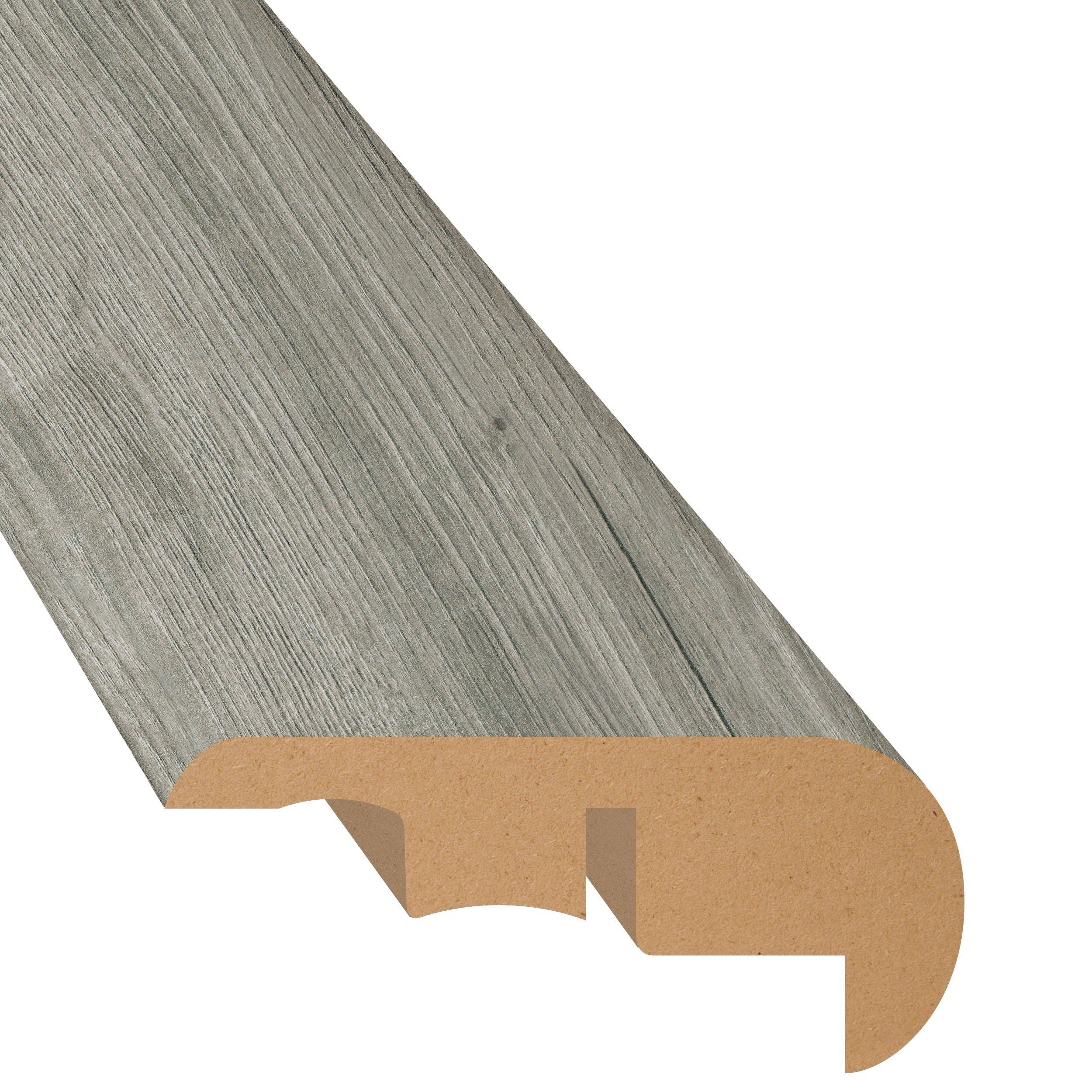 Shadow Wood 94in. Laminate Overlapping Stair Nose | Floor and Decor