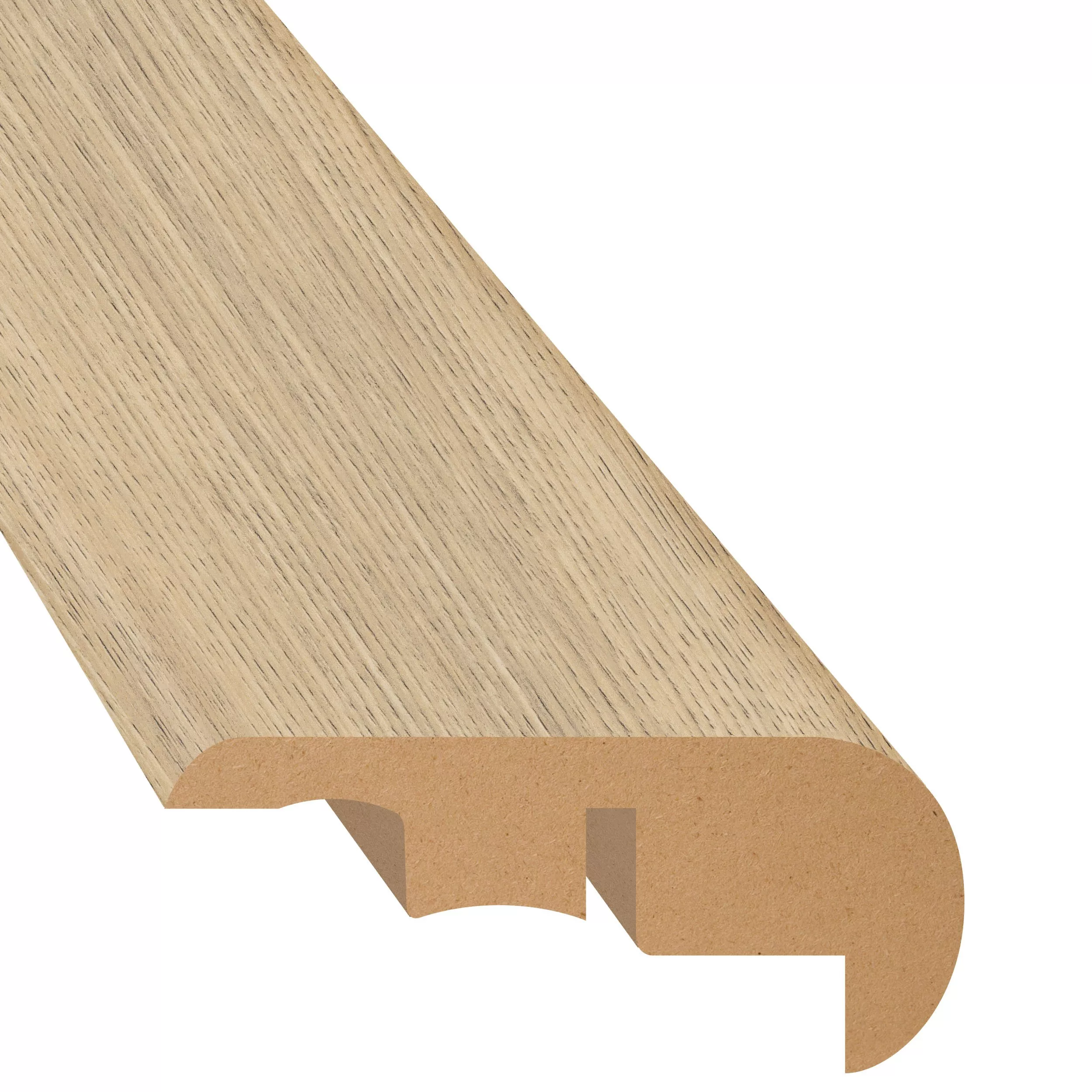 Honeycomb Hickory 94in. Laminate Overlapping Stair Nose