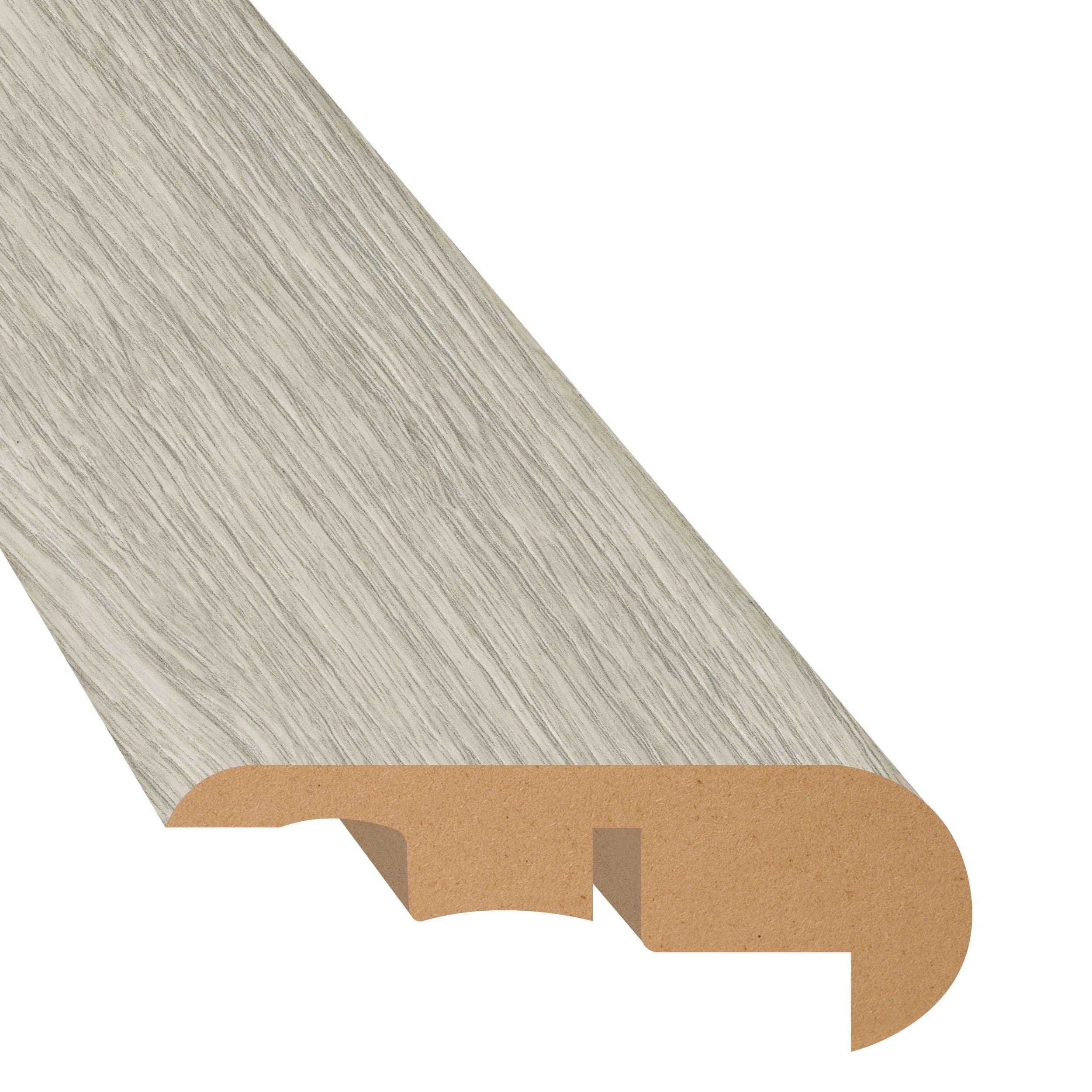 Pilatus Snow 94in. Laminate Overlapping Stair Nose