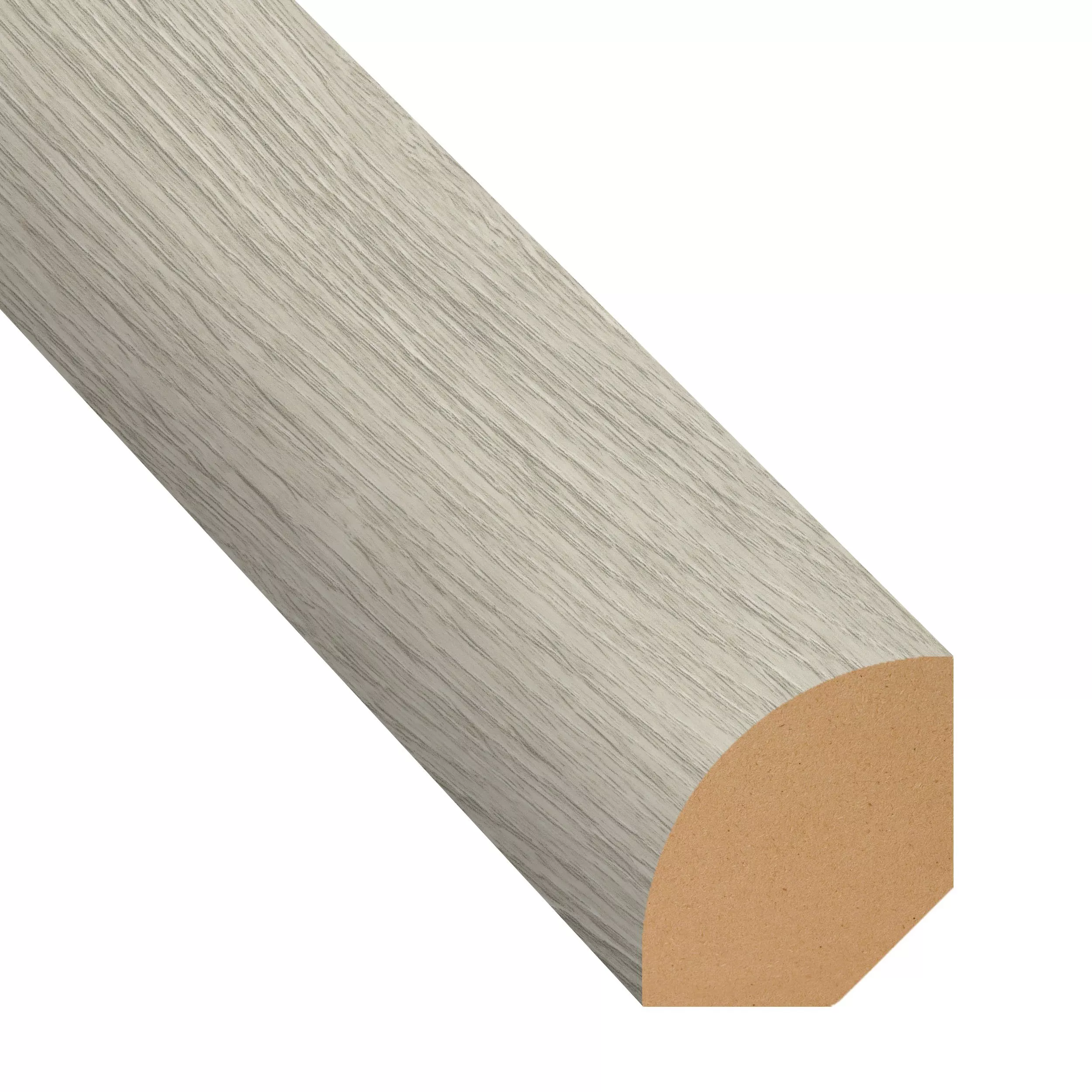 Pilatus Snow 94in. Laminate Quarter Round