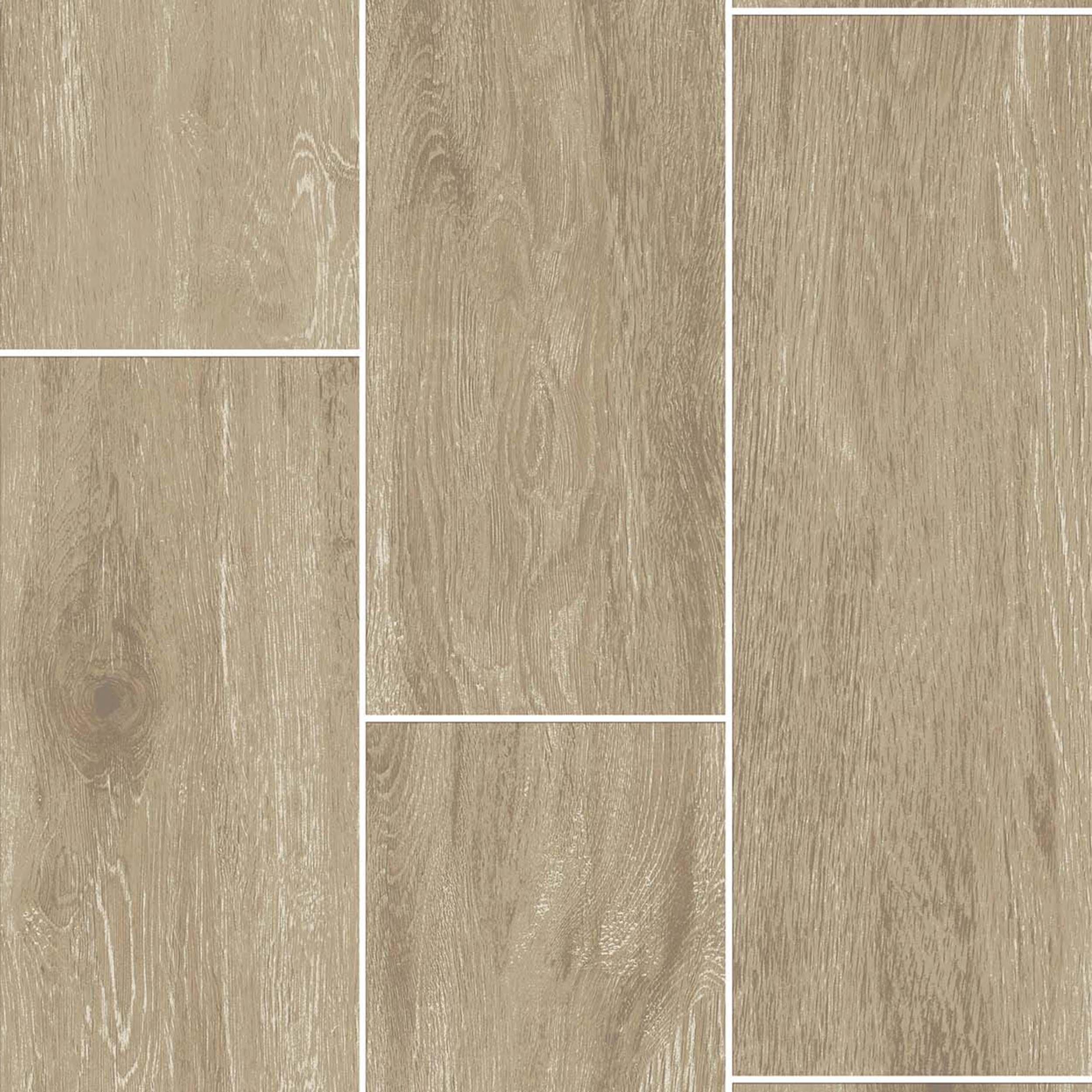 Triton Natural Wood Plank Matte Ceramic Tile