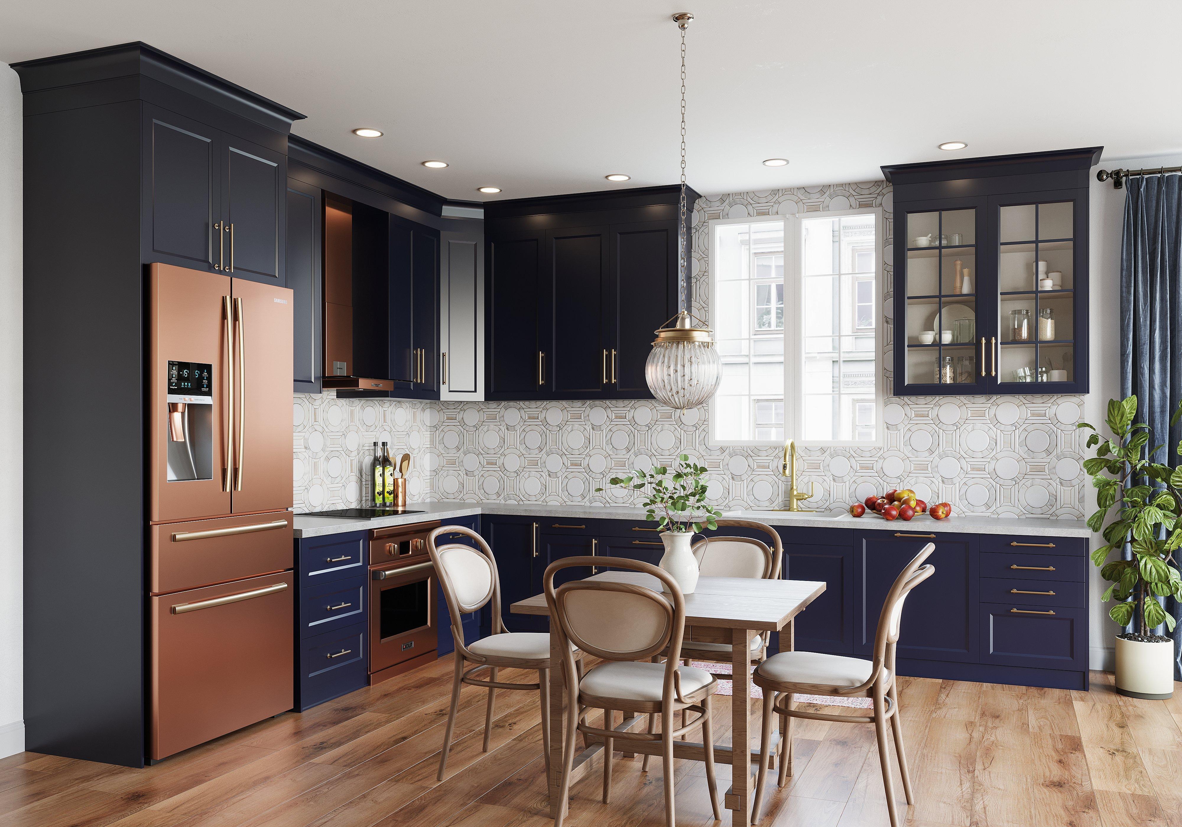 Palazzo Calacatta Thassos Polished Marble Mosaic