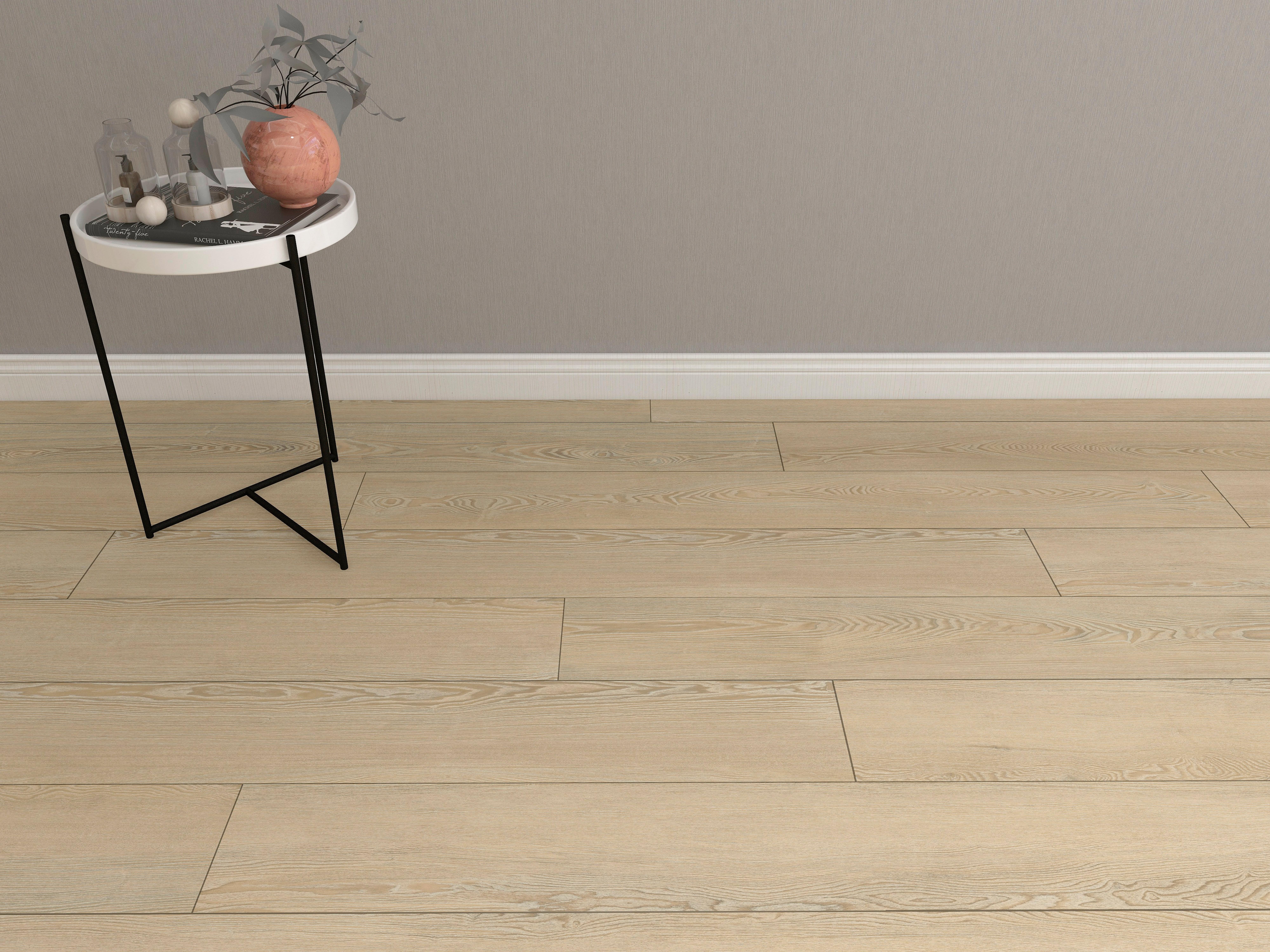 Denali Waterproof Rigid Core Luxury Vinyl Plank - Cork Pad