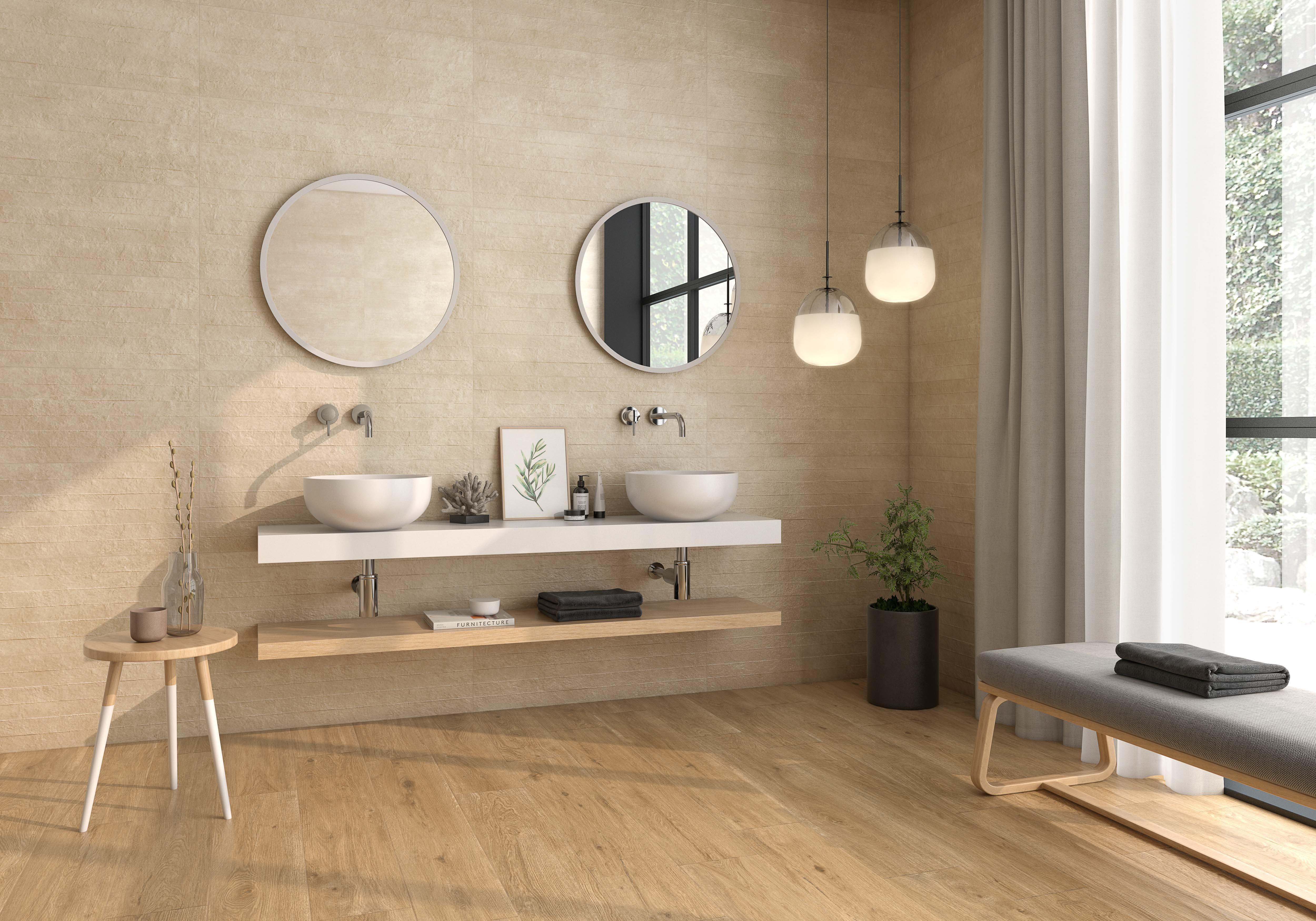 Ribbon Mesa Ceramic Tile