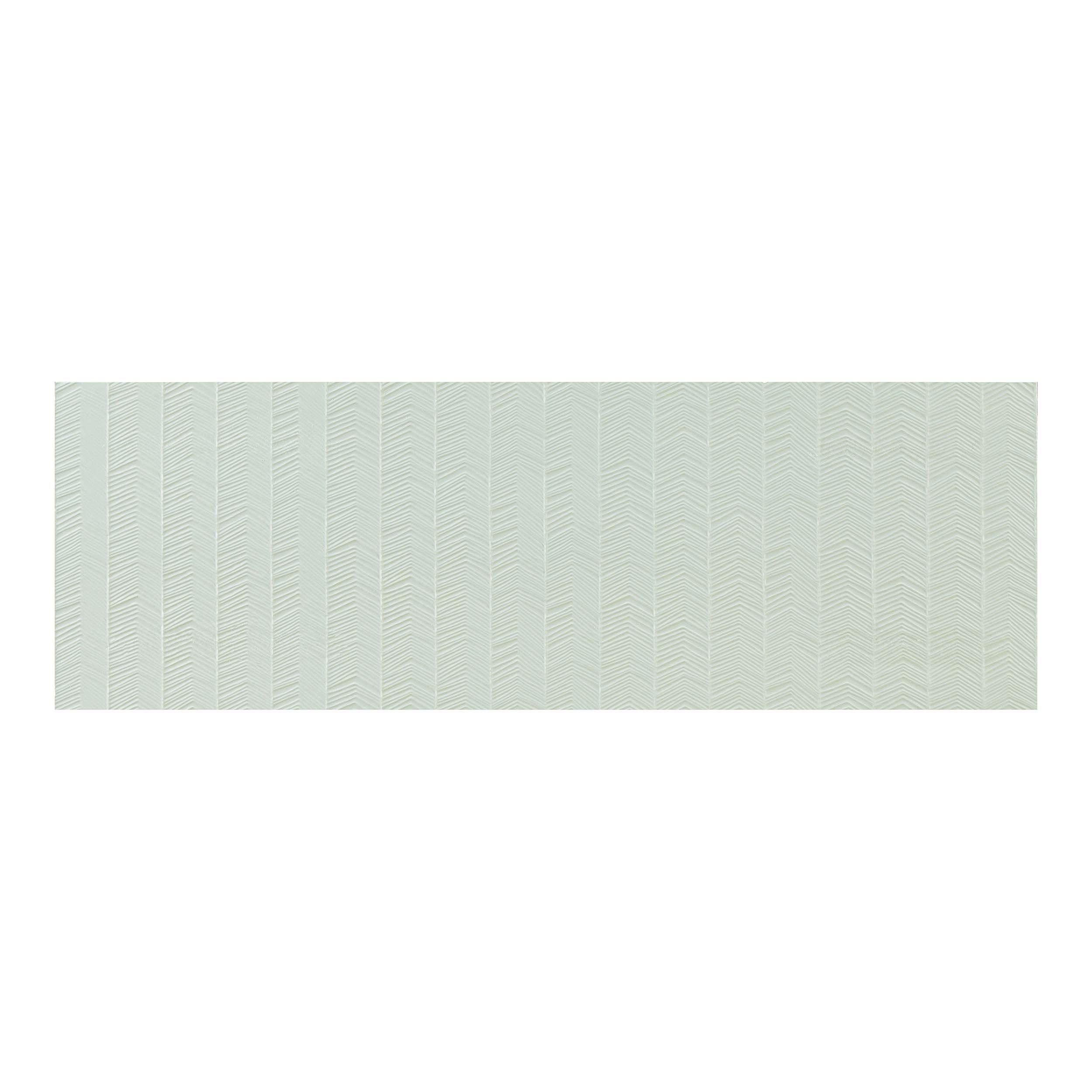 Aloe Mini Chevron Ceramic Wall Tile