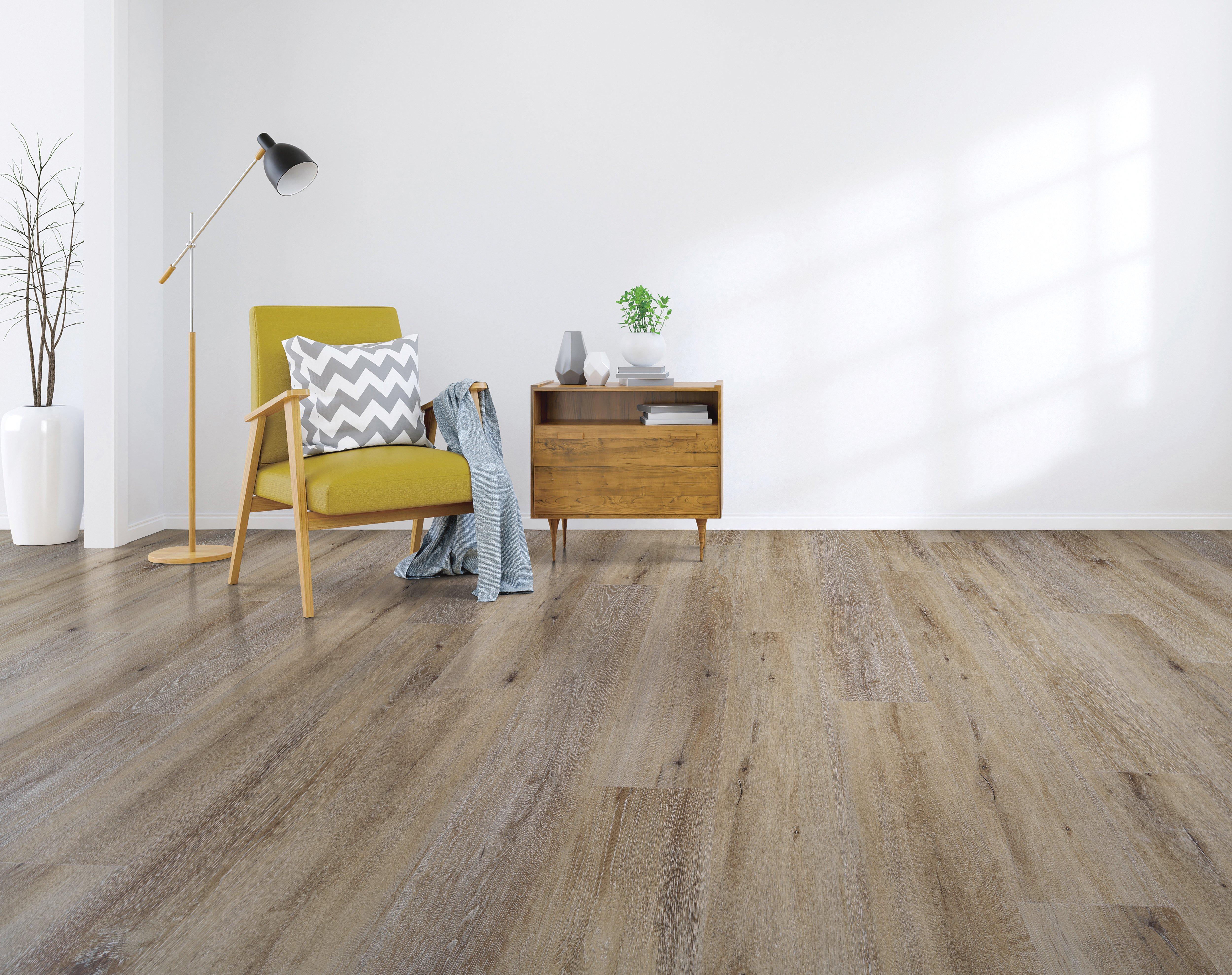 Timber Saddle Waterproof Rigid Core Luxury Vinyl Plank - Foam Pad