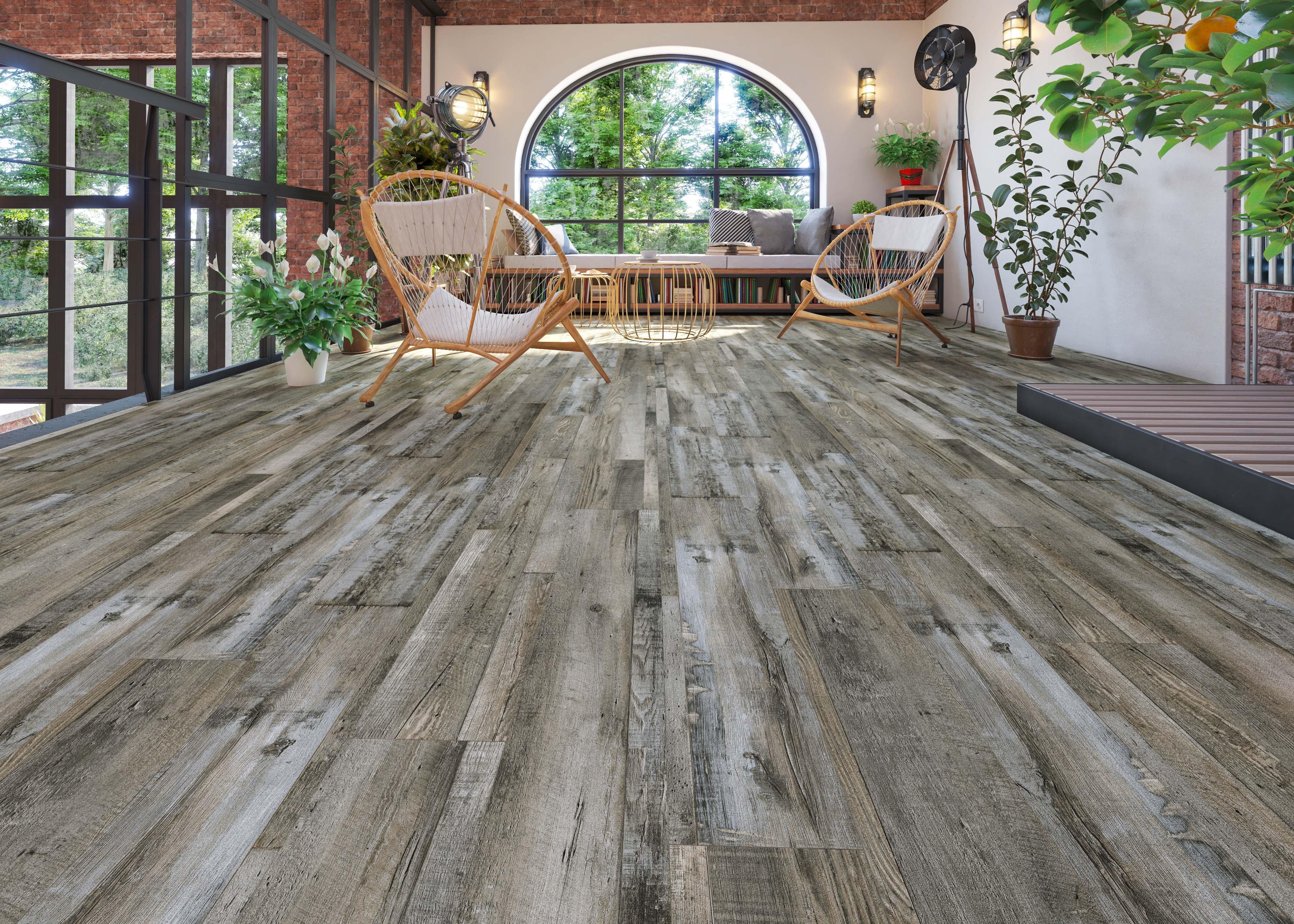 Patina Hickory Waterproof Rigid Core Luxury Vinyl Plank - Foam Pad