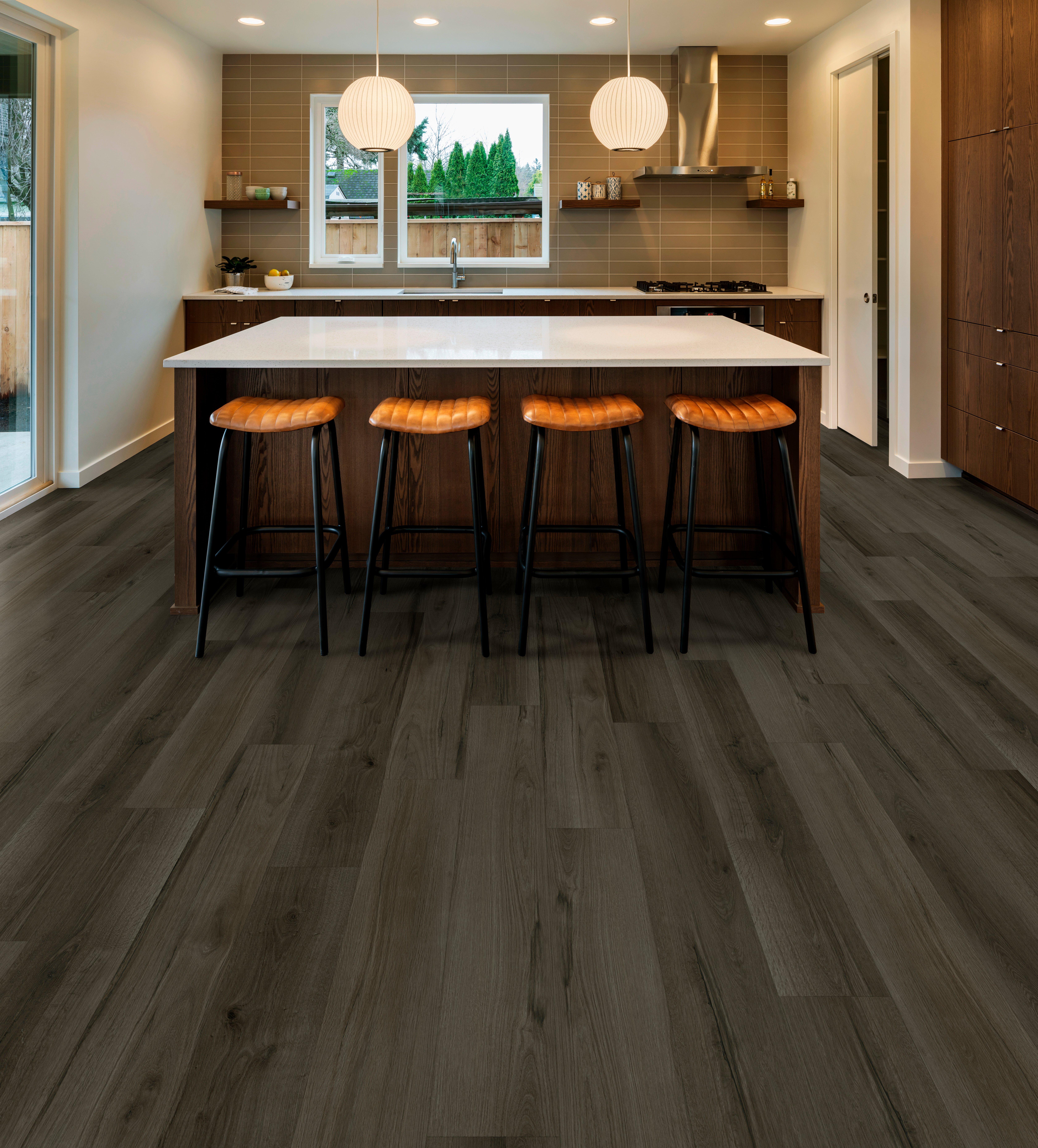 Colonial Oak Waterproof Rigid Core Luxury Vinyl Plank - Foam Pad