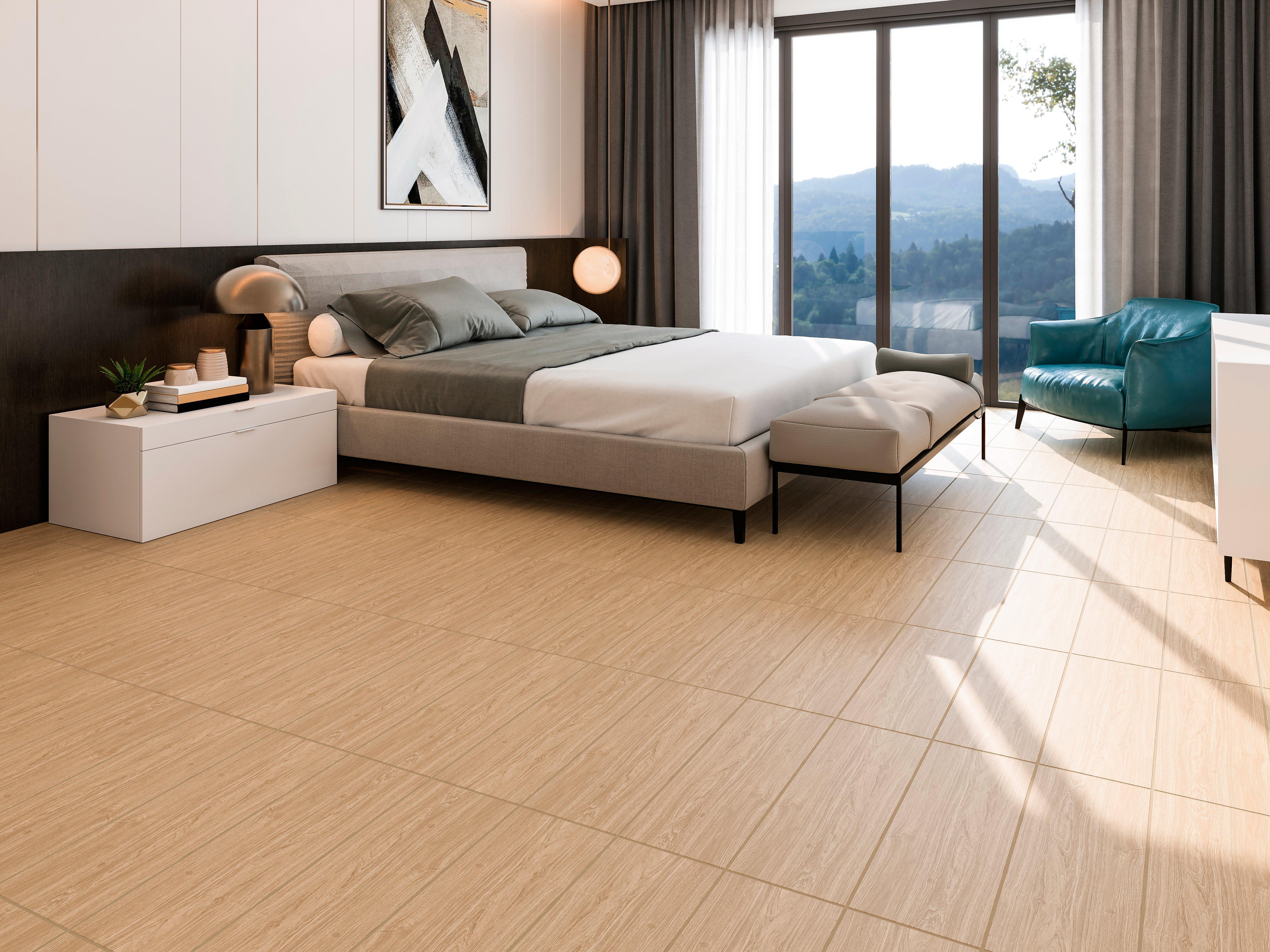 Sugar Blonde Wood Plank Ceramic Tile