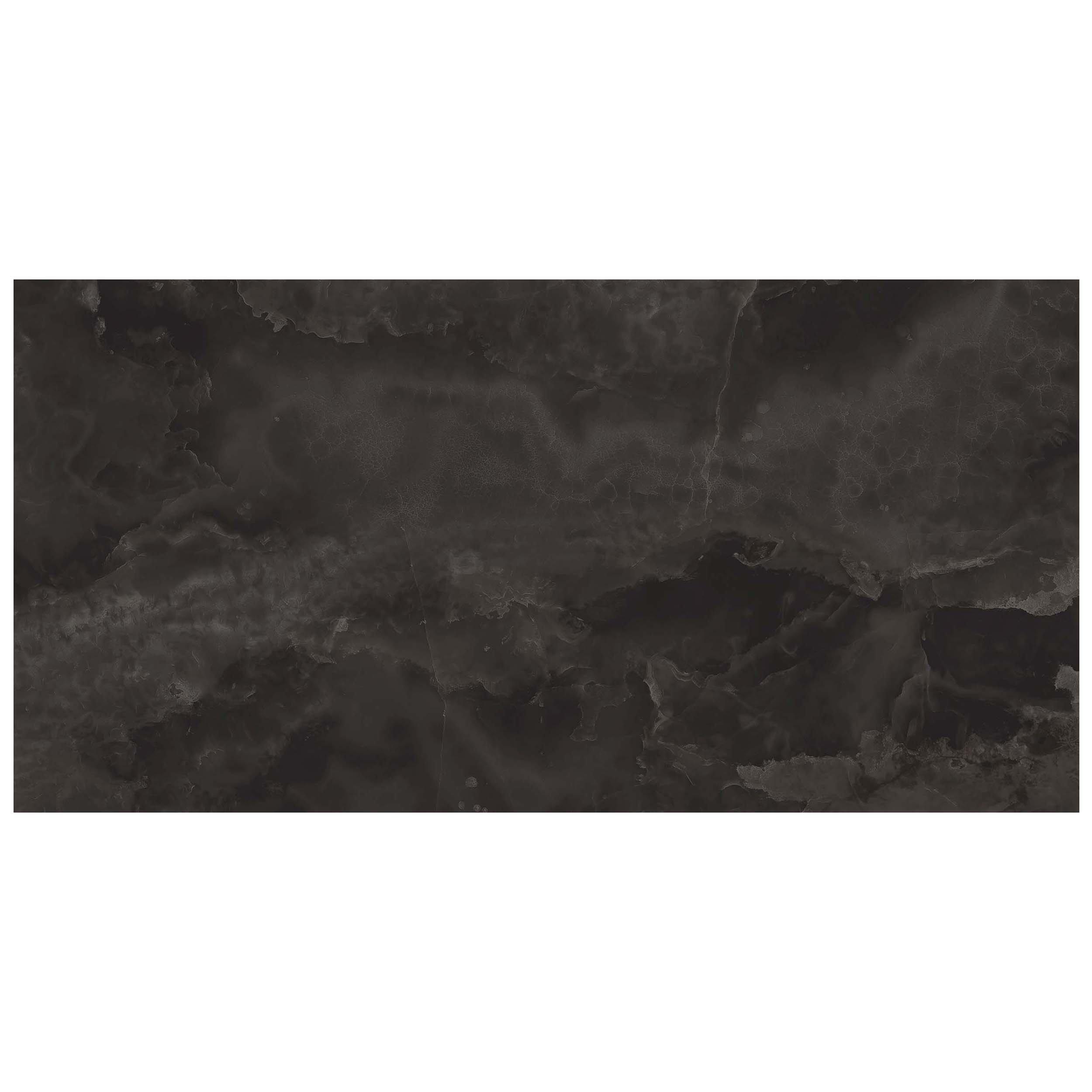 Onyx Noir Polished Porcelain Tile