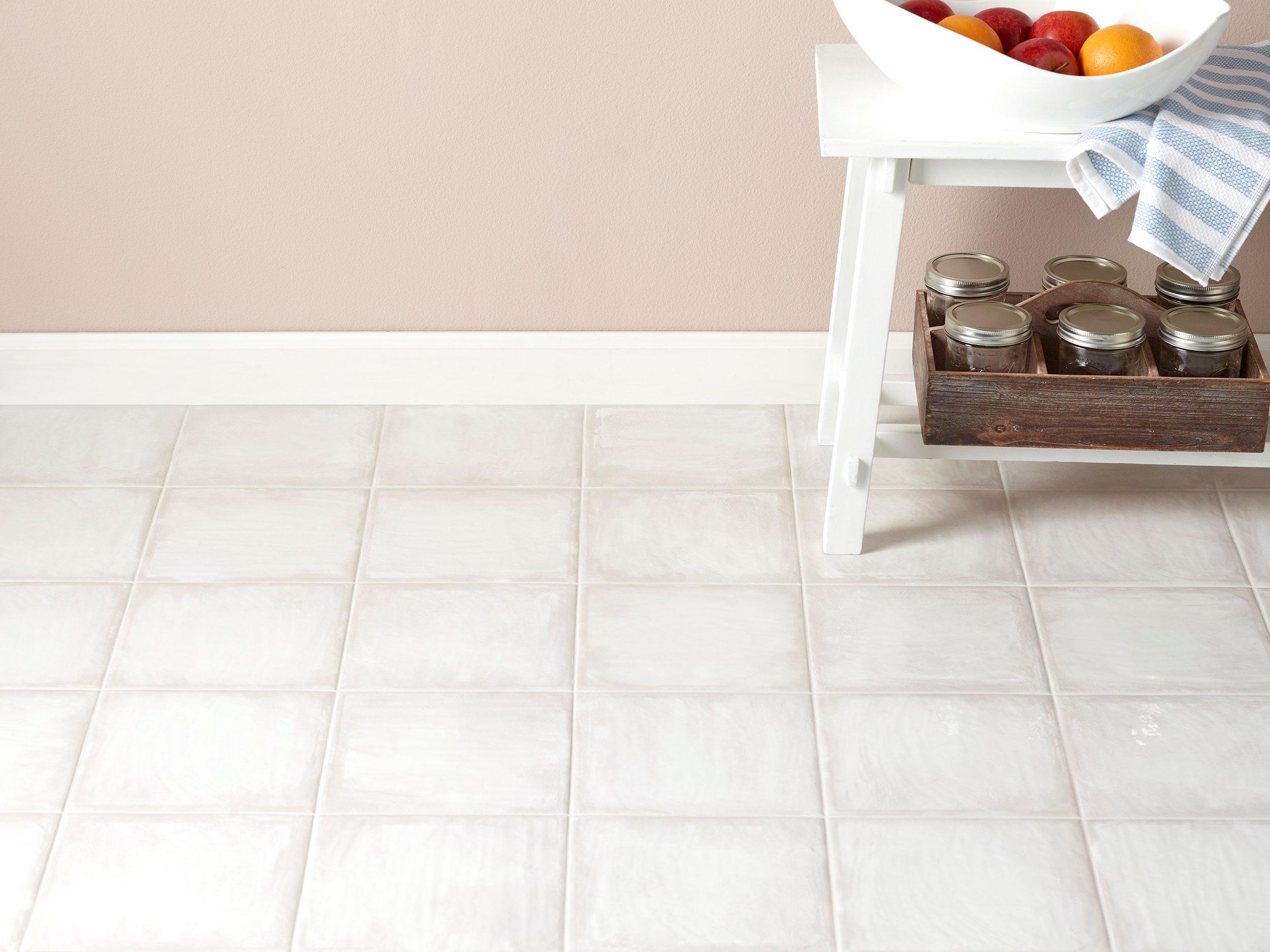 Ivory Square Porcelain Tile