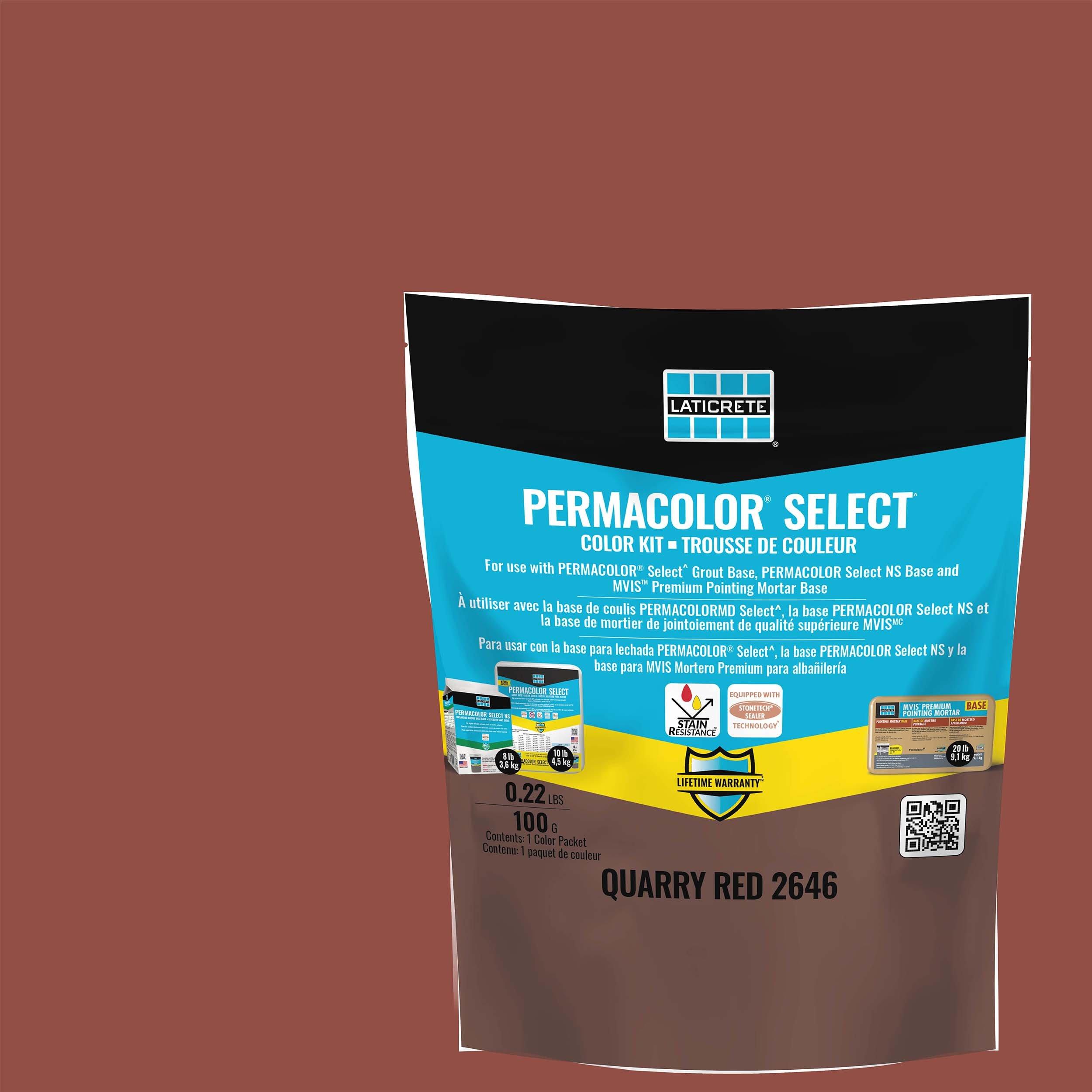 Laticrete 46 Permacolor Select Quarry Red Grout