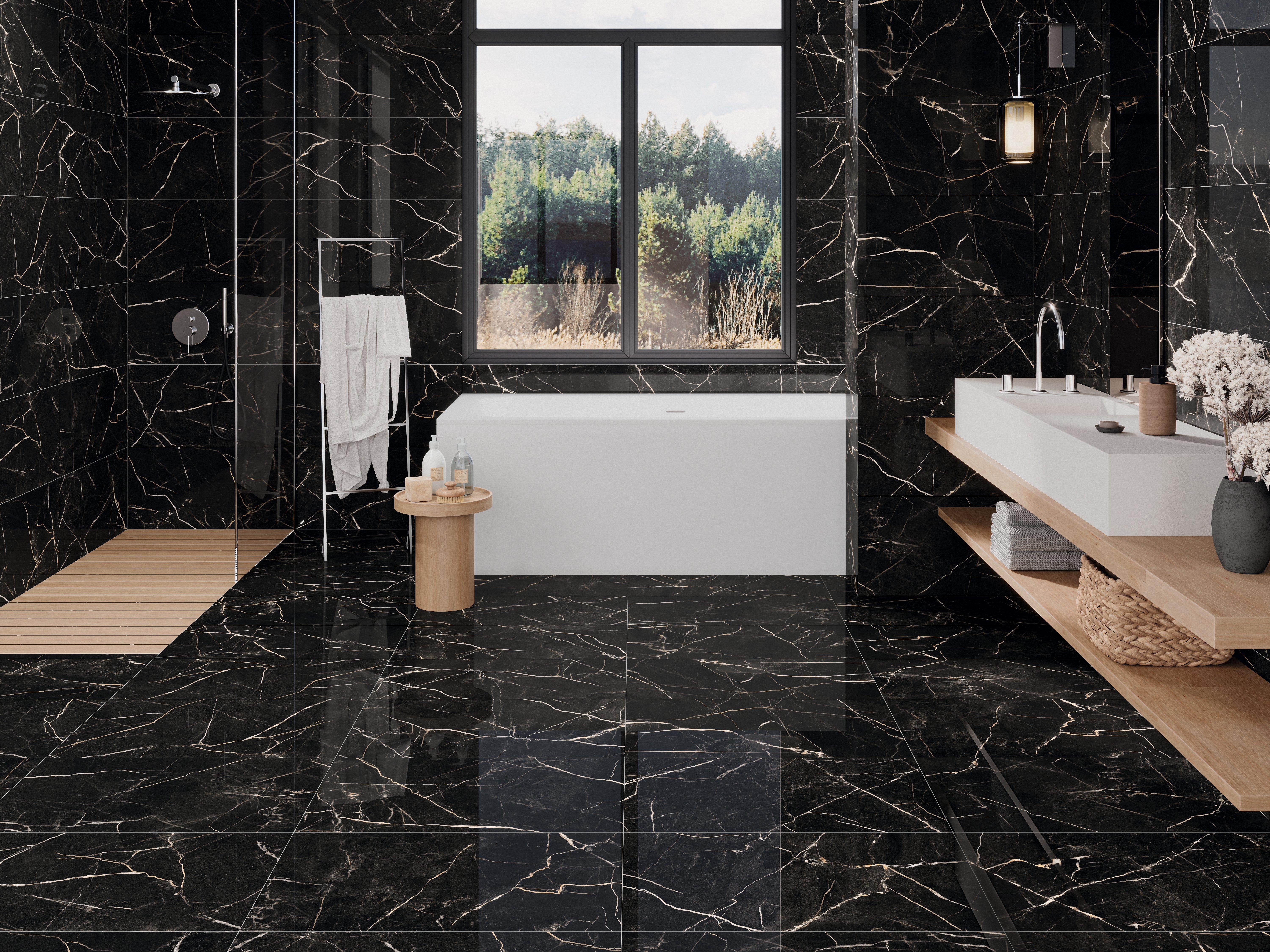 Eclipse Night Polished Porcelain Tile