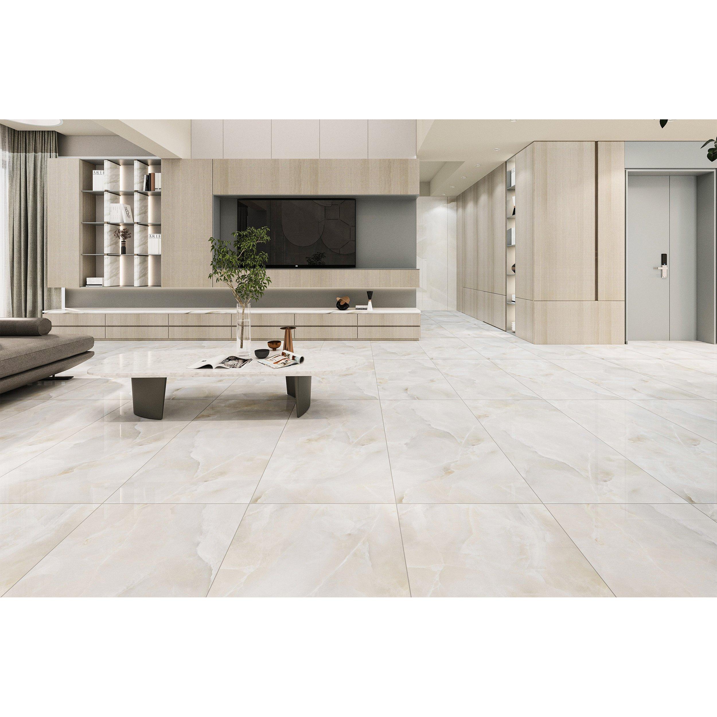 Alessia Bianca Polished Porcelain Tile