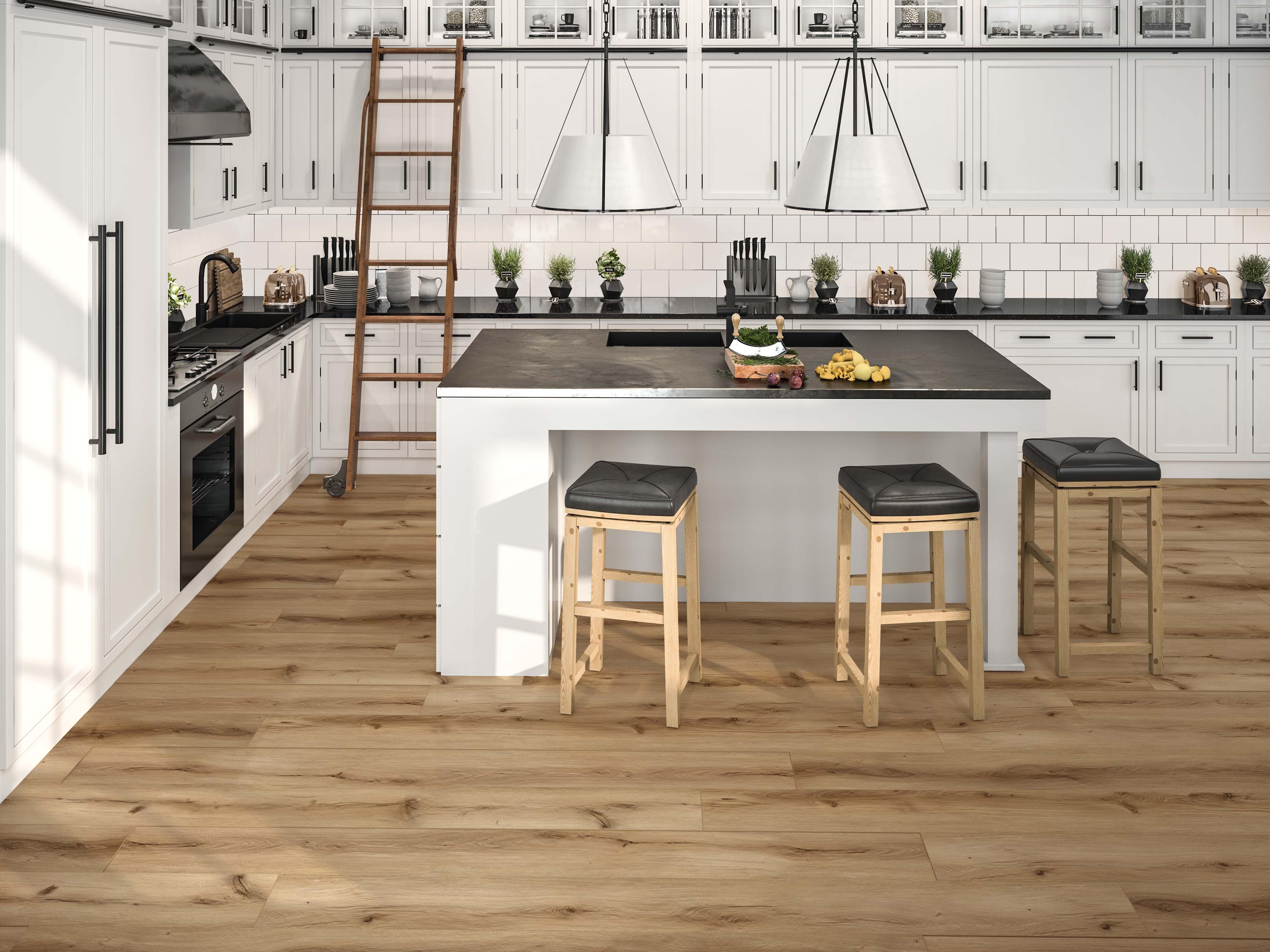 Timber Creek Waterproof Rigid Core Luxury Vinyl Plank - Cork Pad