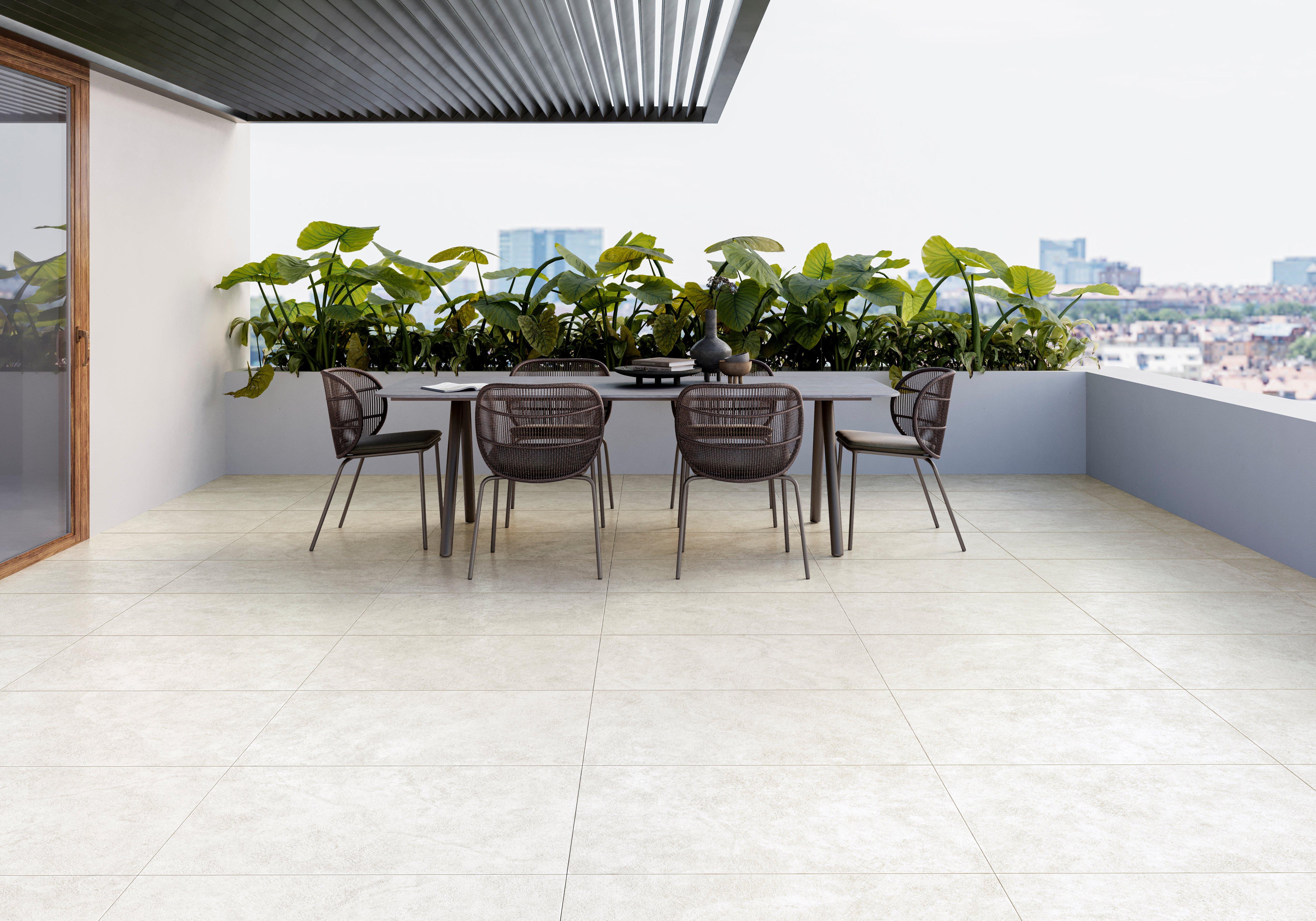 Pietra Blanco Matte Porcelain Paver