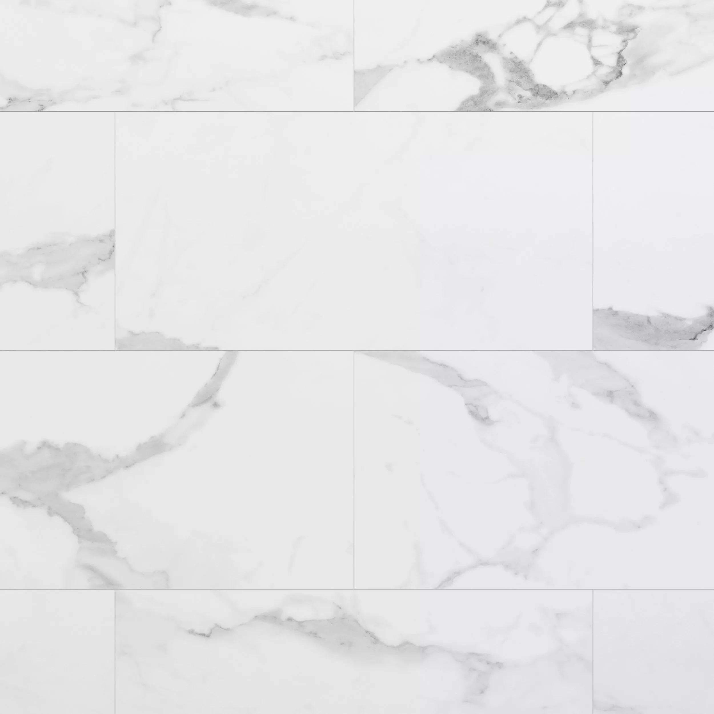 Bianco Matte Rigid Core Luxury Vinyl Plank - Foam Back