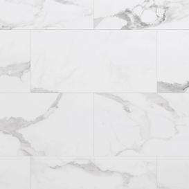 Bianco Matte Waterproof Rigid Core Luxury Vinyl Tile - Foam Pad