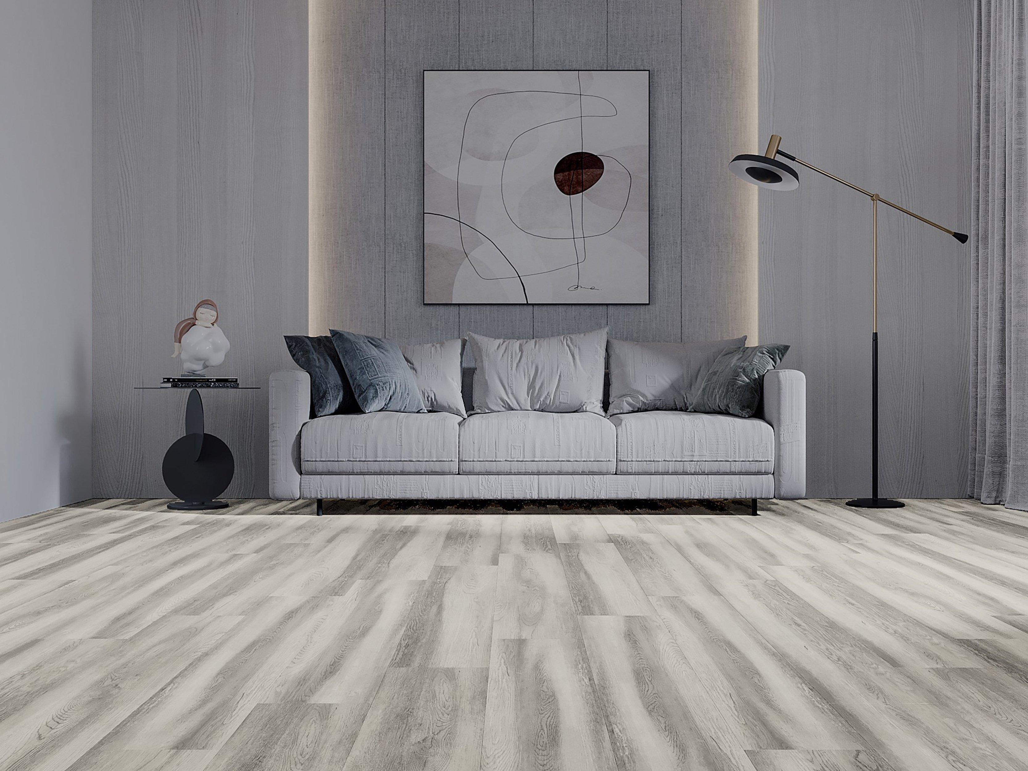 Rustic Frost Waterproof Rigid Core Luxury Vinyl Plank - Foam Pad