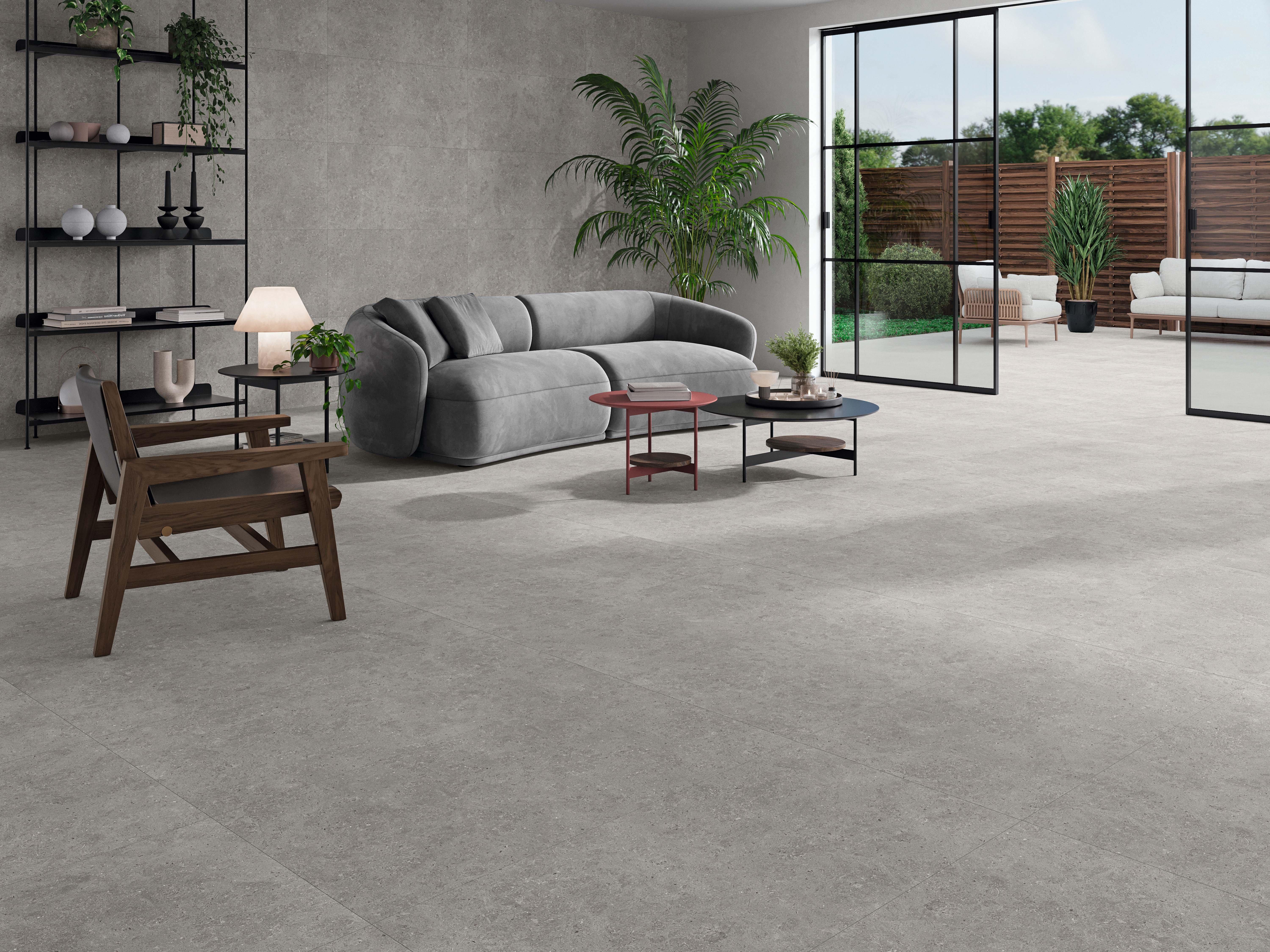 Brookfield Grey Matte Porcelain Tile