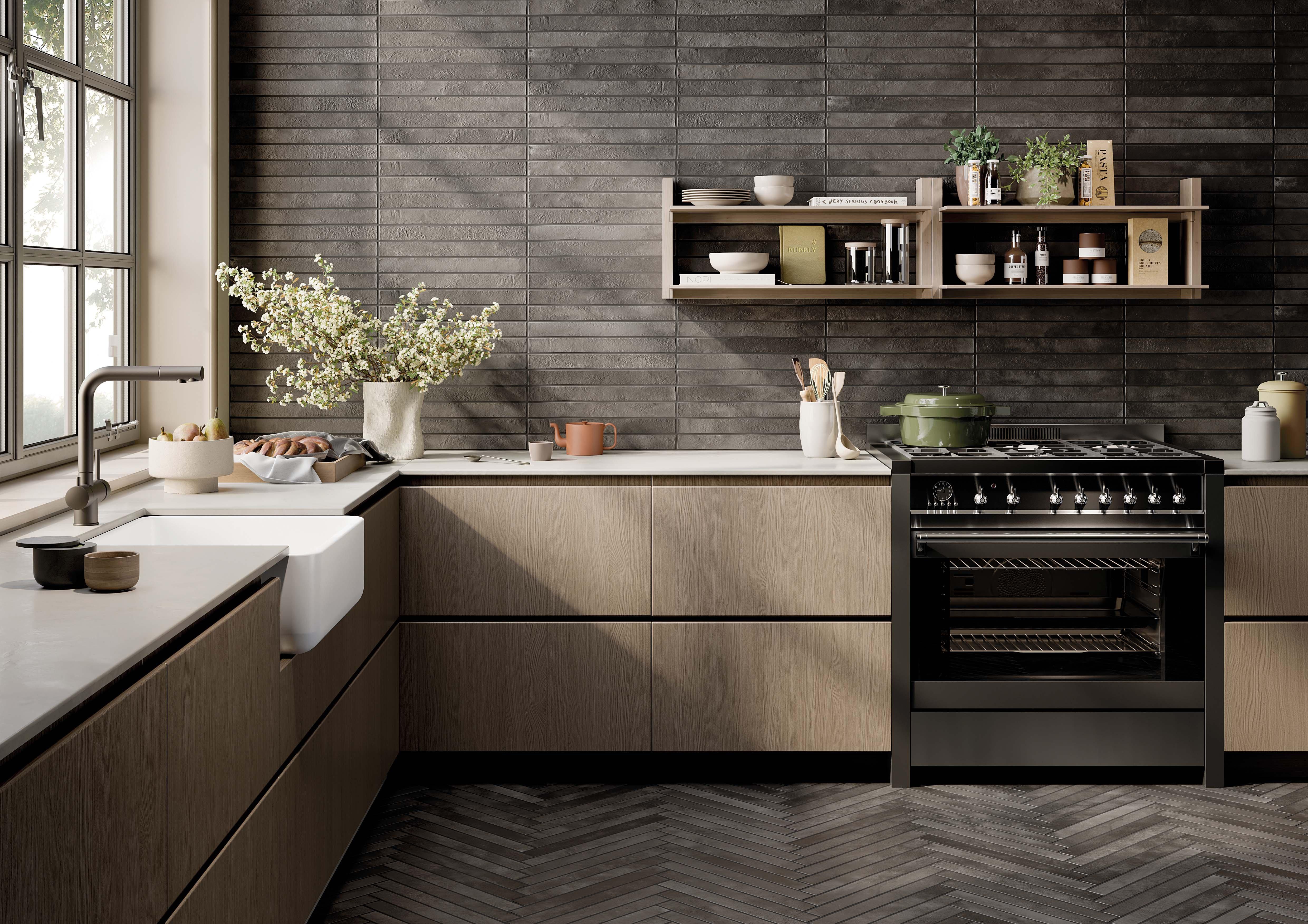 Sahara Charcoal Porcelain Tile