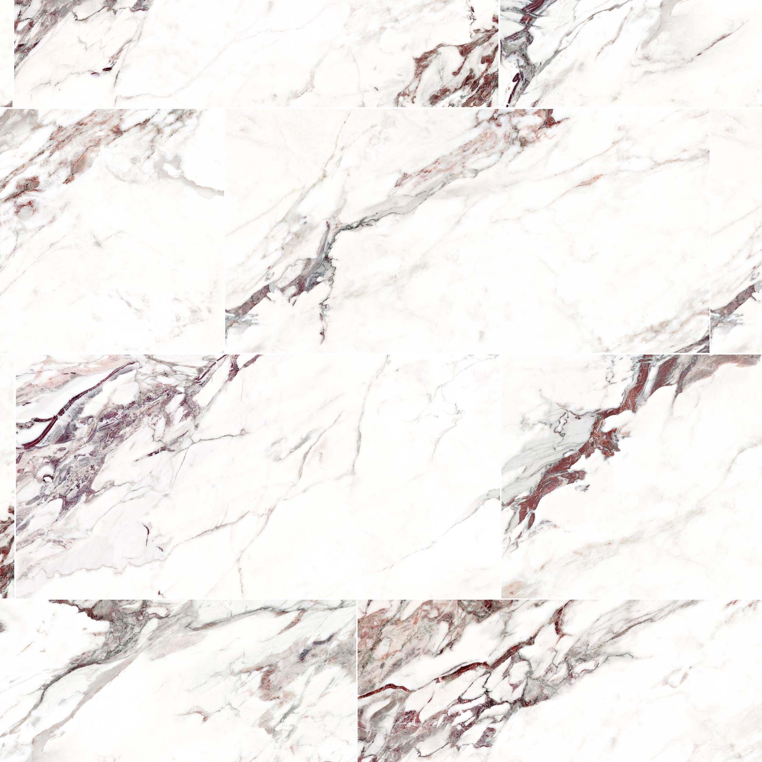 Bordeaux Blanc Polished Porcelain Tile