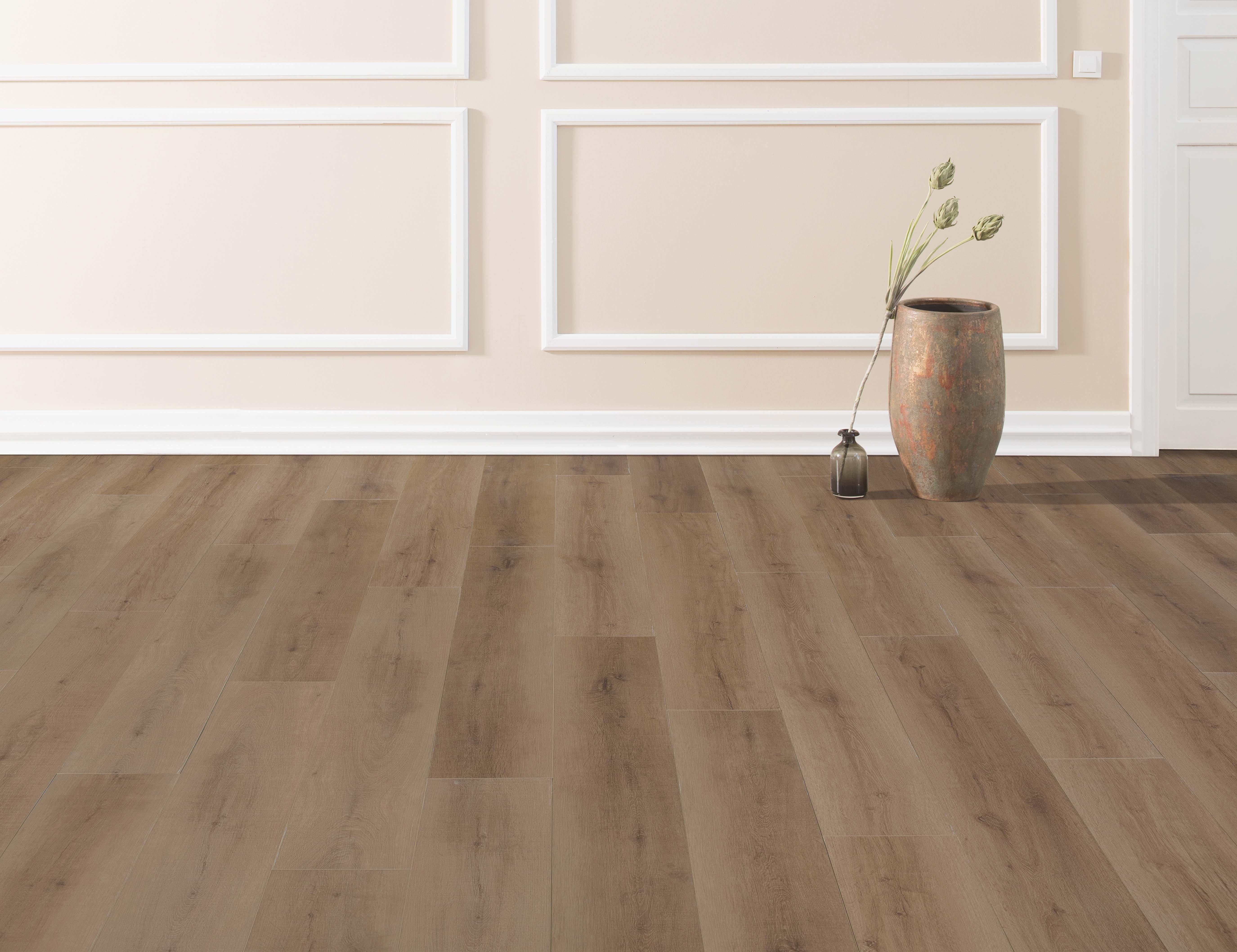 Mountain Creek Waterproof Rigid Core Luxury Vinyl Plank - Cork Pad